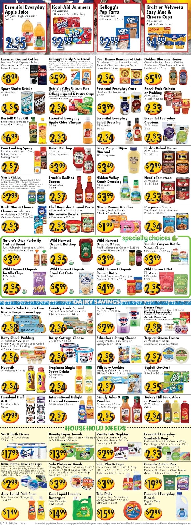 Ideal Food Basket (Bronx, NY) Weekly Ad September 4 - 10, 2026