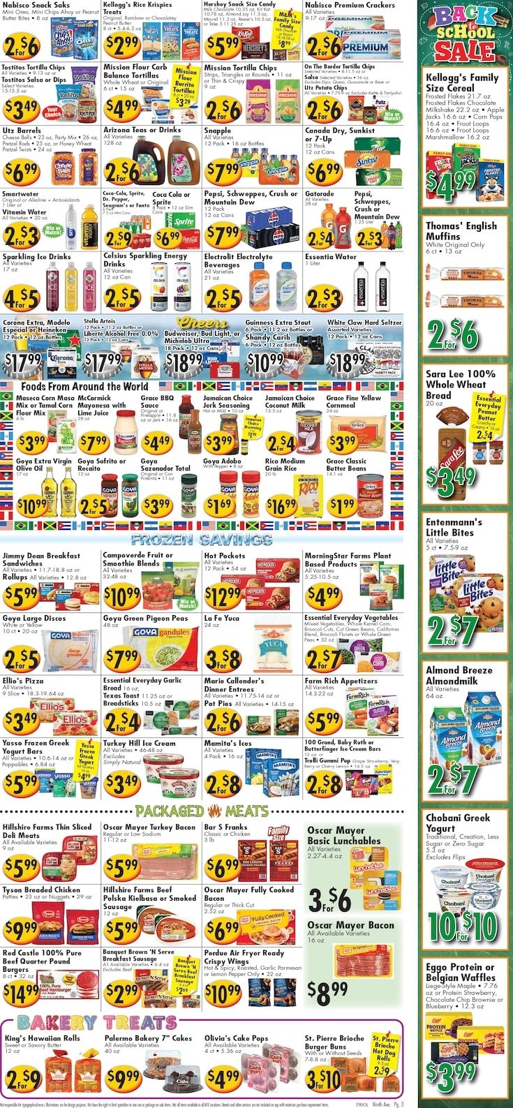 Ideal Food Basket (New York, NY) Weekly Ad September 4 - 10, 2026