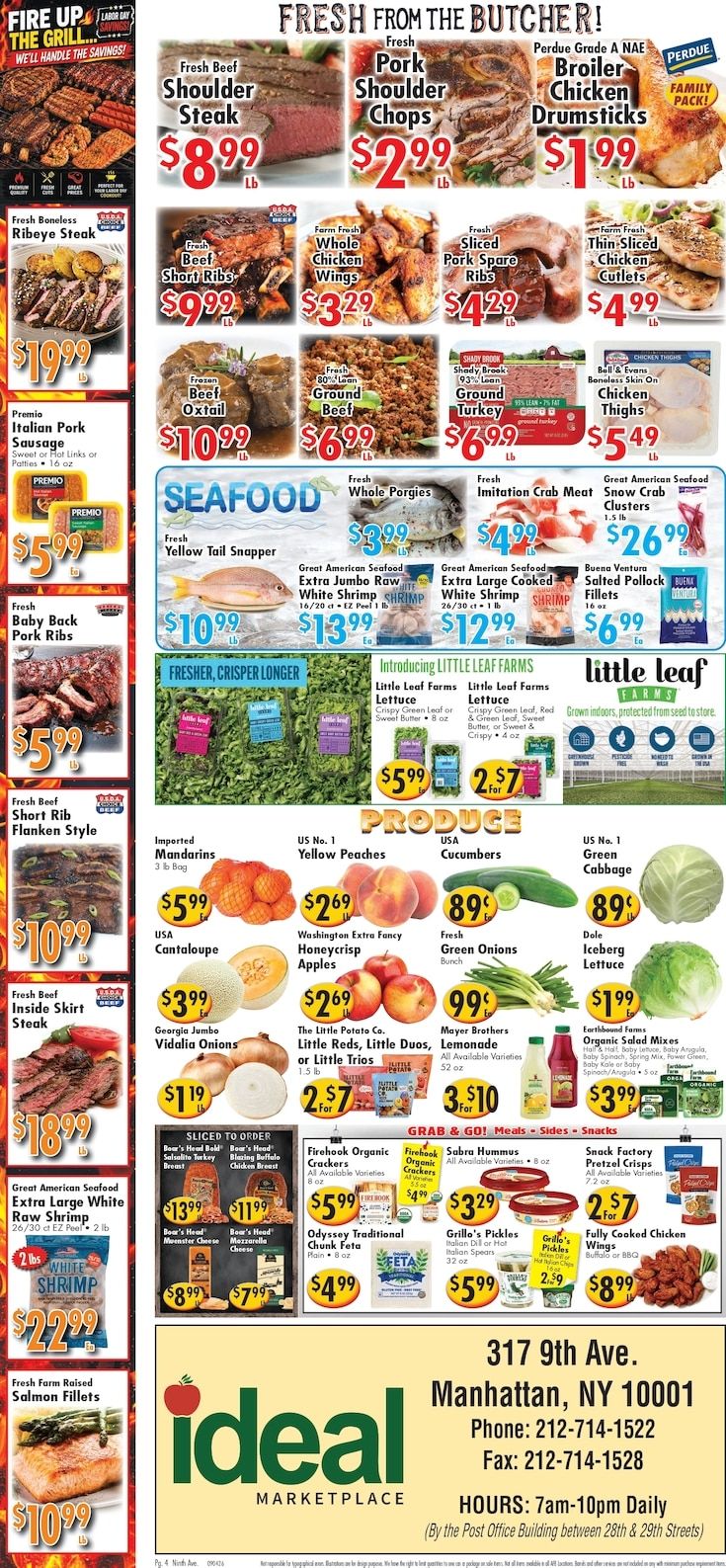 Ideal Food Basket (New York, NY) Weekly Ad September 4 - 10, 2026