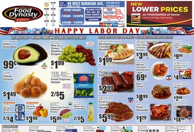 Food Dynasty (Bronx, NY) Key Food Weekly Ad September 4 - 10, 2026