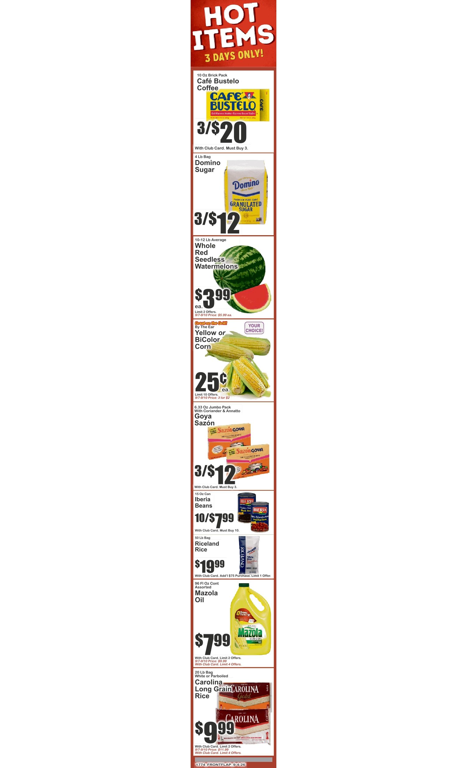 Food Dynasty (Bronx, NY) Key Food Weekly Ad September 4 - 10, 2026