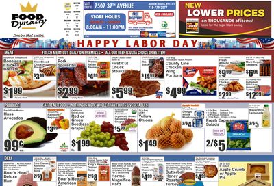 Food Dynasty (Jackson Heights, NY) Key Food Weekly Ad September 4 - 10, 2026