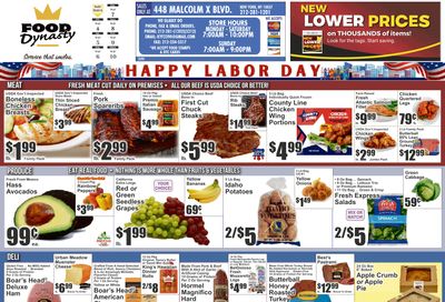 Food Dynasty (New York, NY) Key Food Weekly Ad September 4 - 10, 2026
