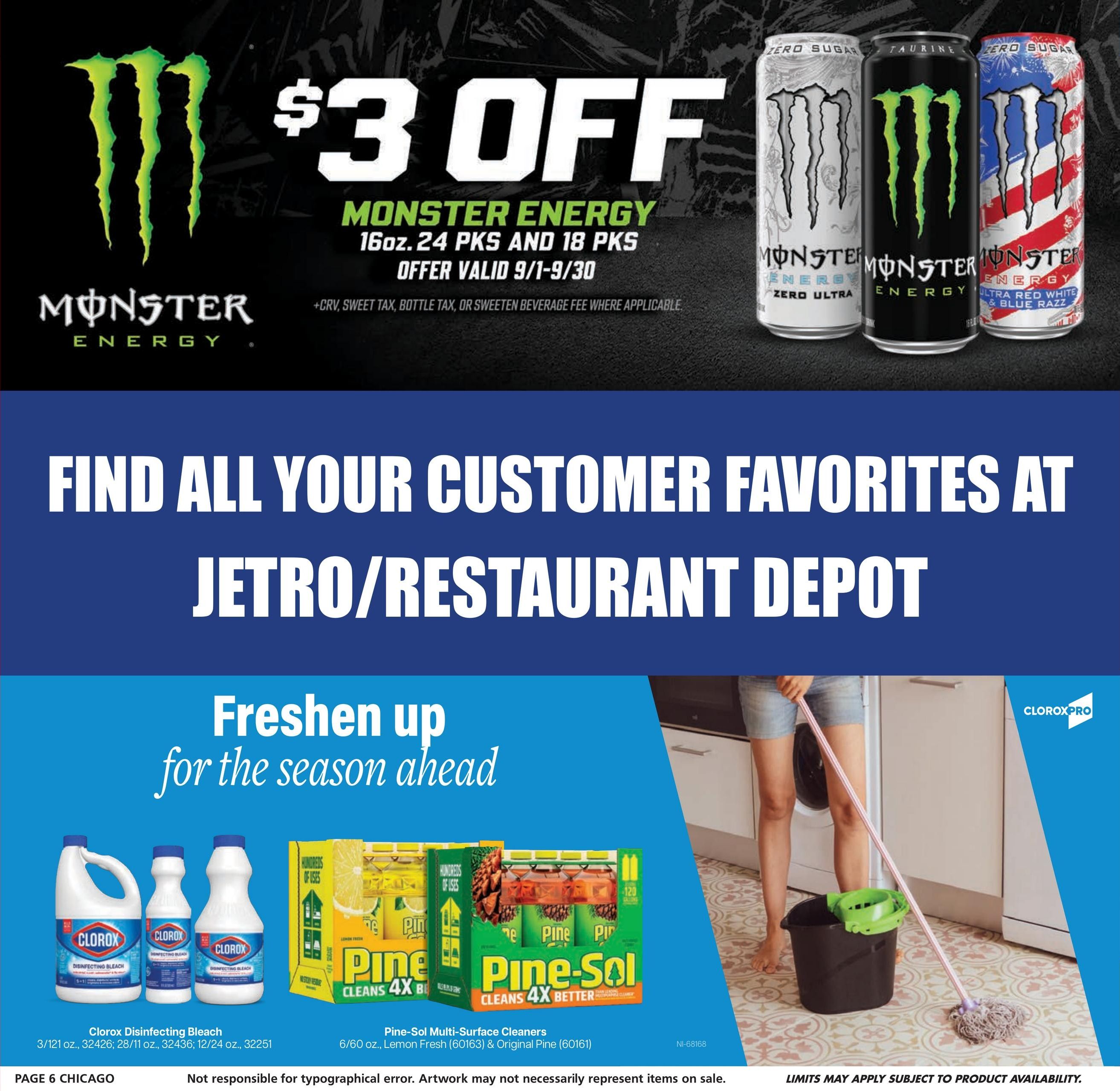 Jetro (Chicago Area, IL) Weekly Ad September 2 - 17, 2026