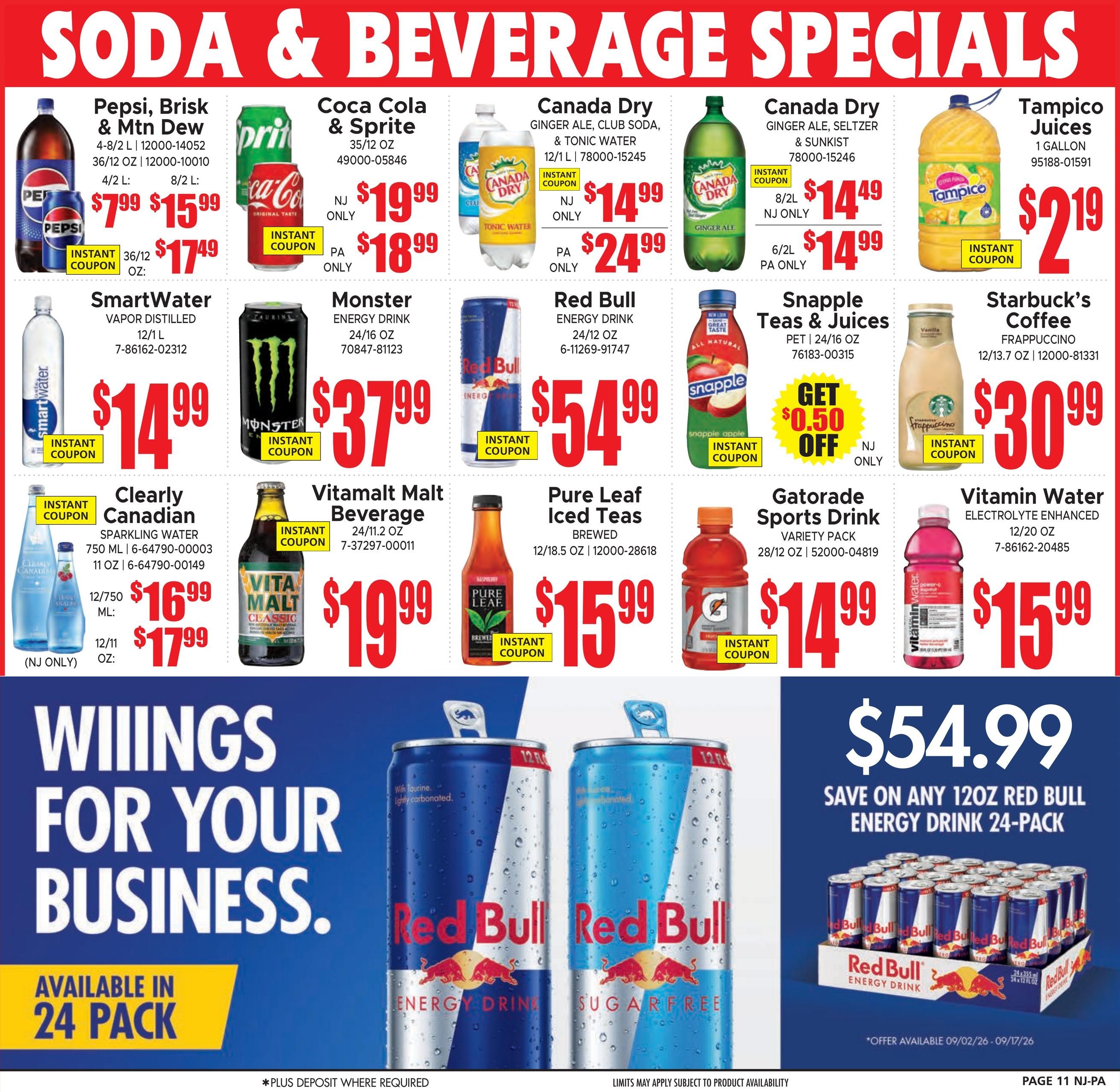 Jetro (Haddonfield Area, NJ) Weekly Ad September 2 - 17, 2026
