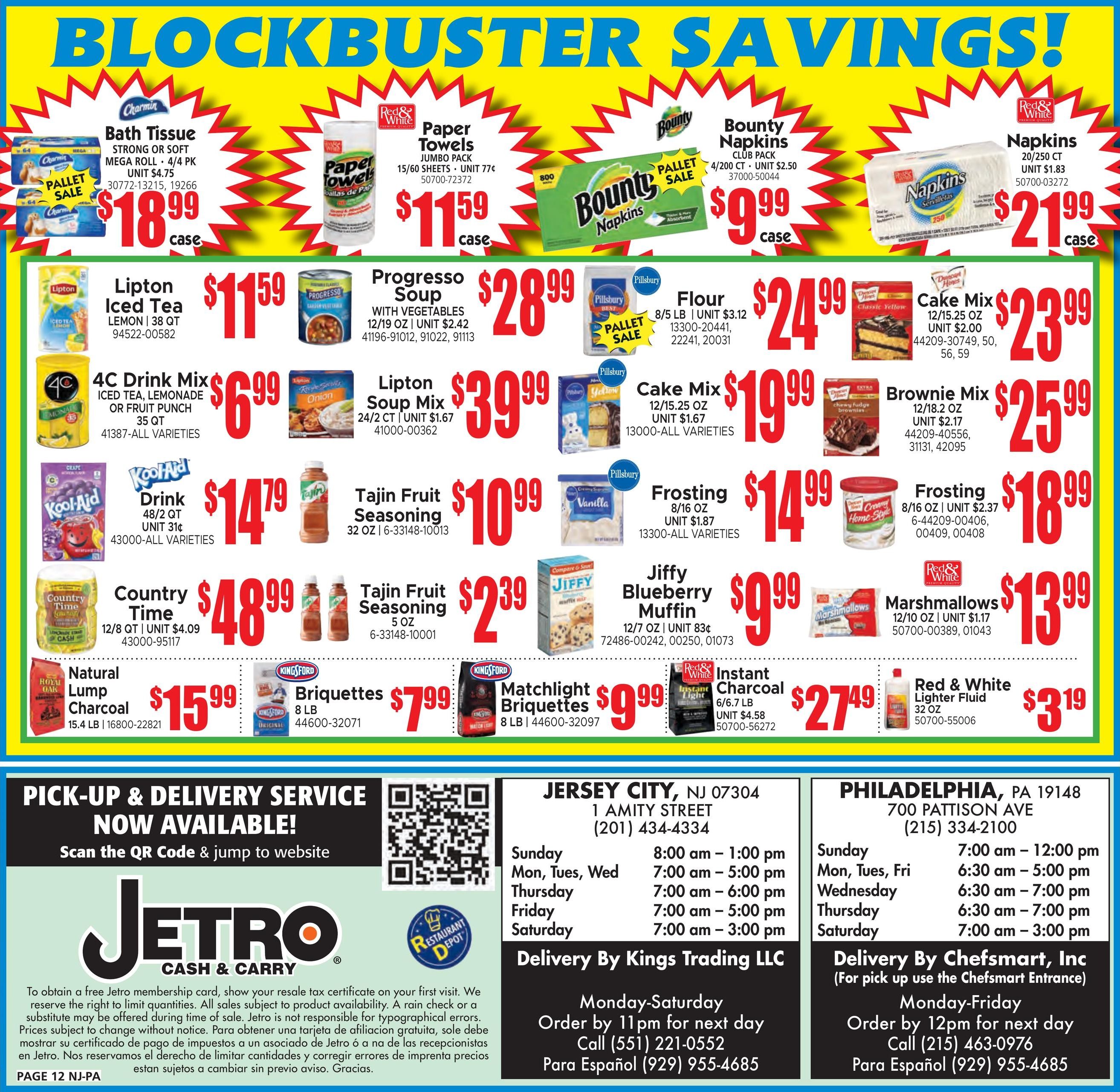 Jetro (Haddonfield Area, NJ) Weekly Ad September 2 - 17, 2026