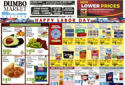 Dumbo Market Key Food Weekly Ad September 4 - 10, 2026