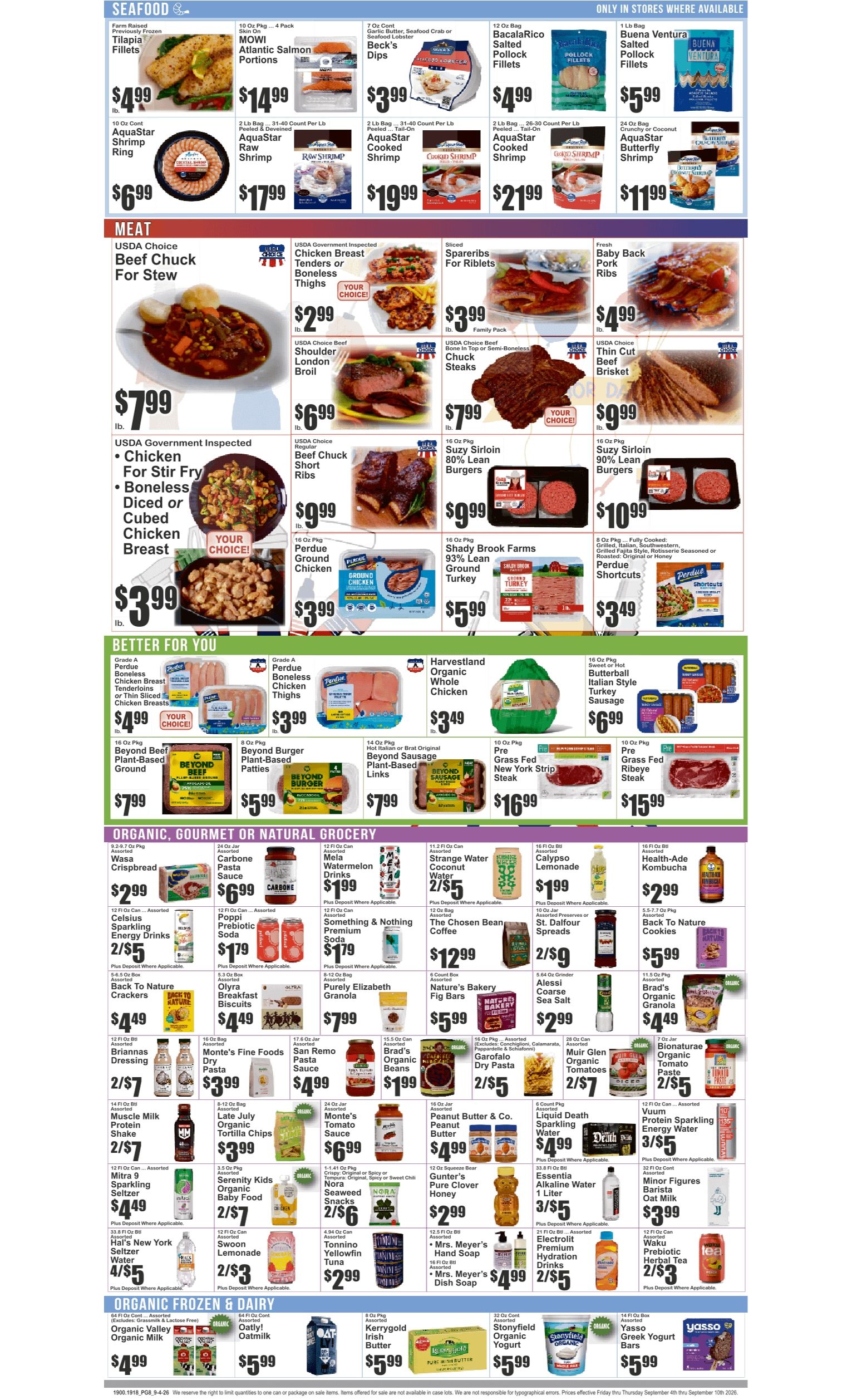 Waverly Gourmet Market (367 Waverly Ave., Brooklyn, NY) Key Food Weekly Ad September 4 - 10, 2026