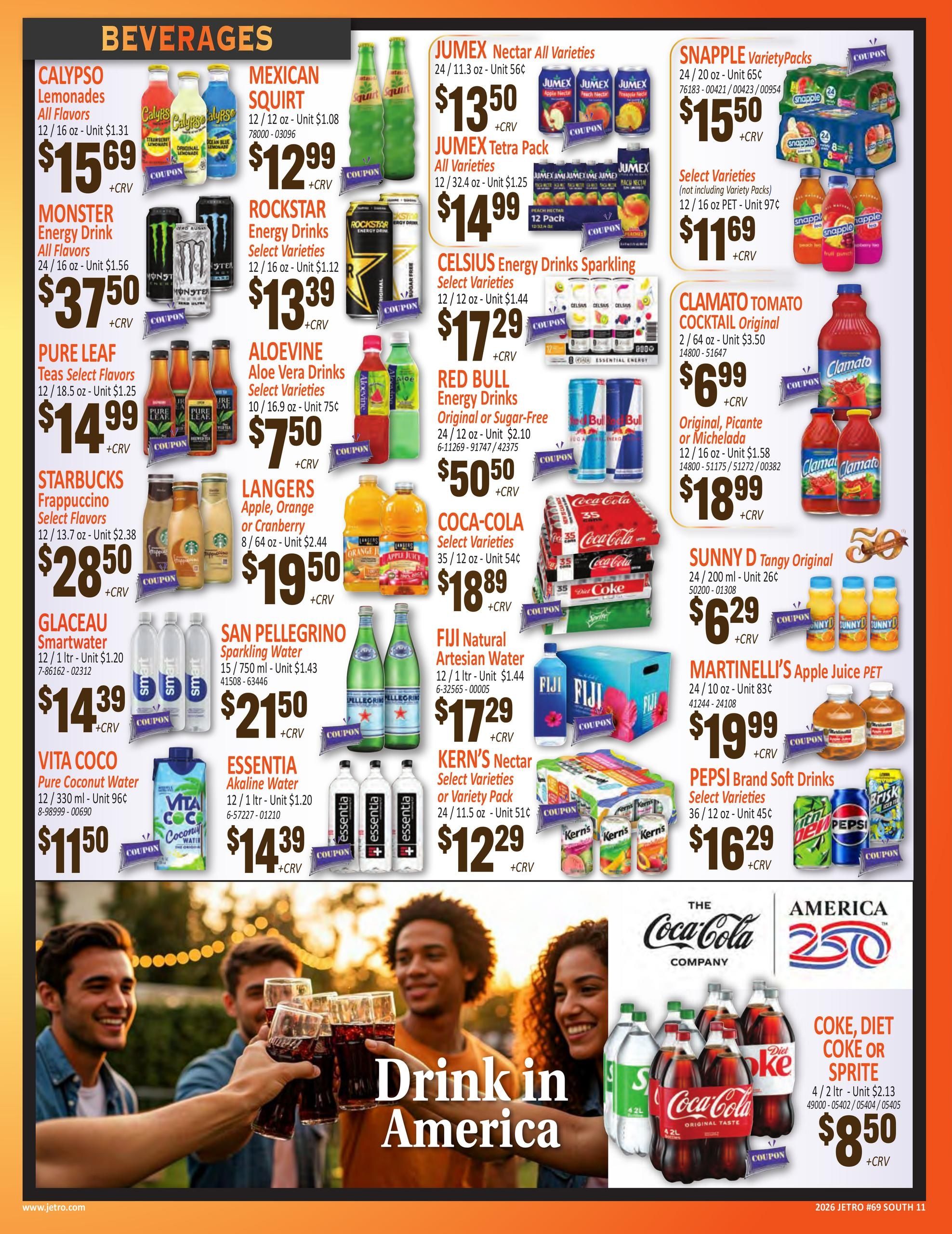 Jetro (Downey Area, CA) Weekly Ad September 2 - 17, 2026