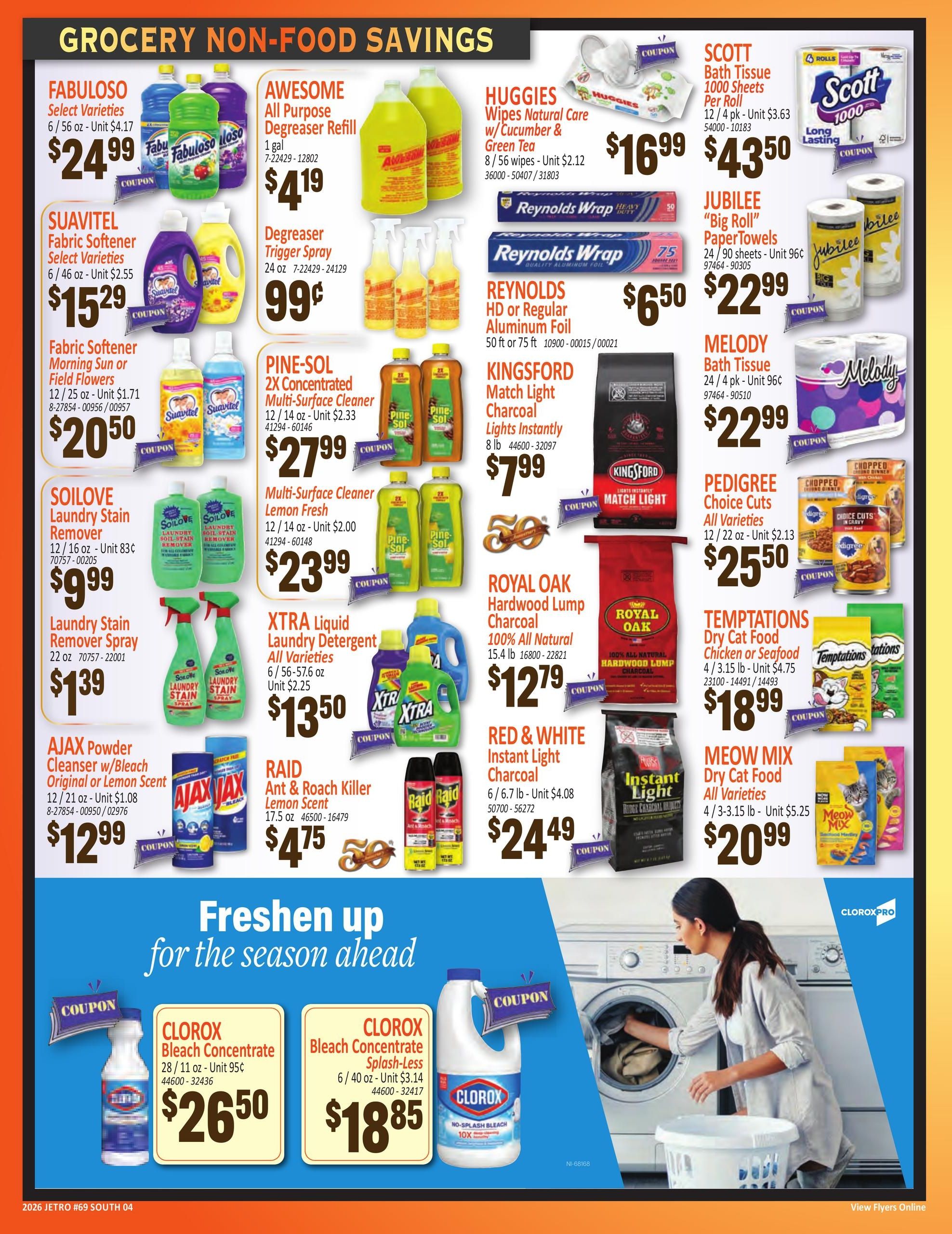 Jetro (Downey Area, CA) Weekly Ad September 2 - 17, 2026