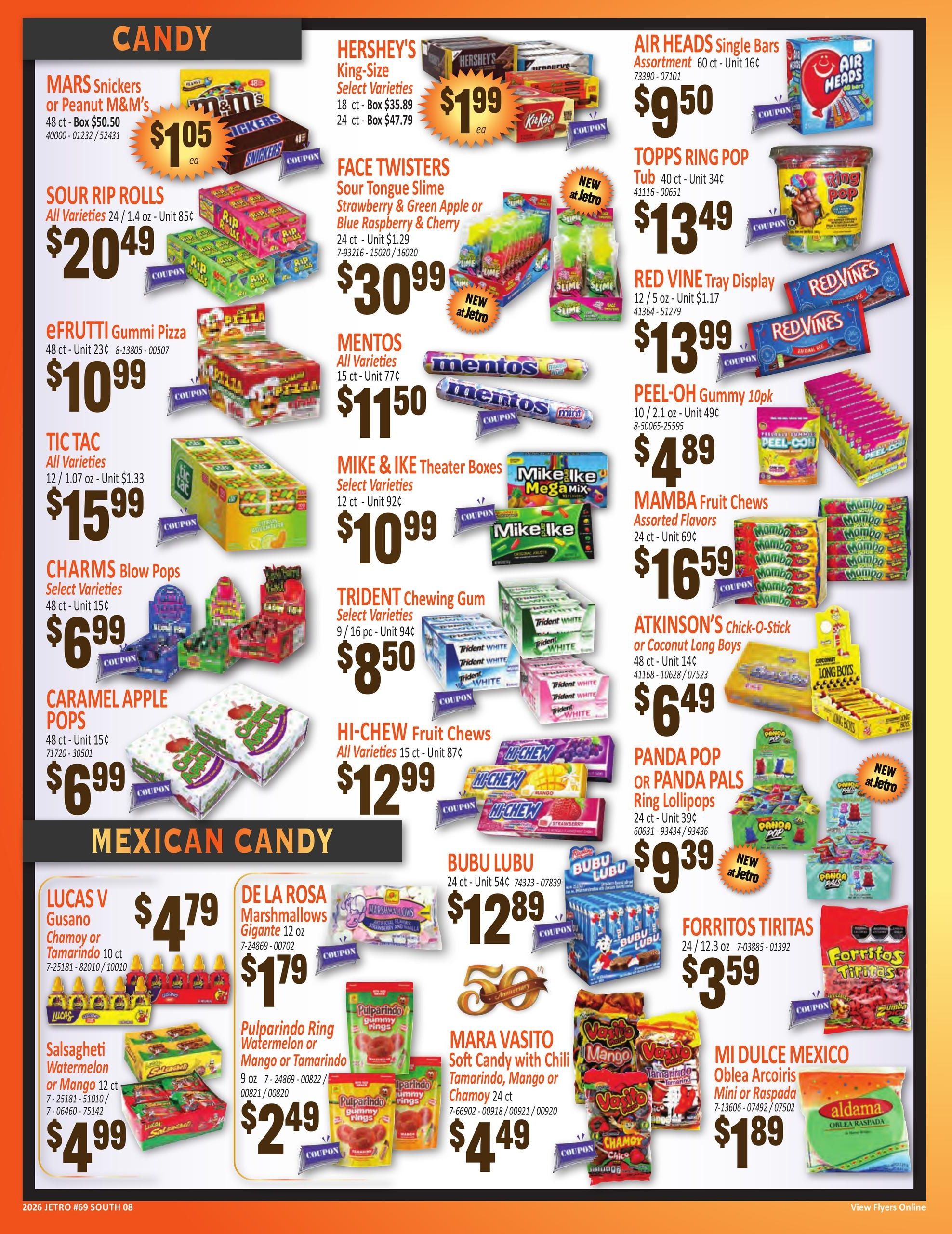 Jetro (Downey Area, CA) Weekly Ad September 2 - 17, 2026
