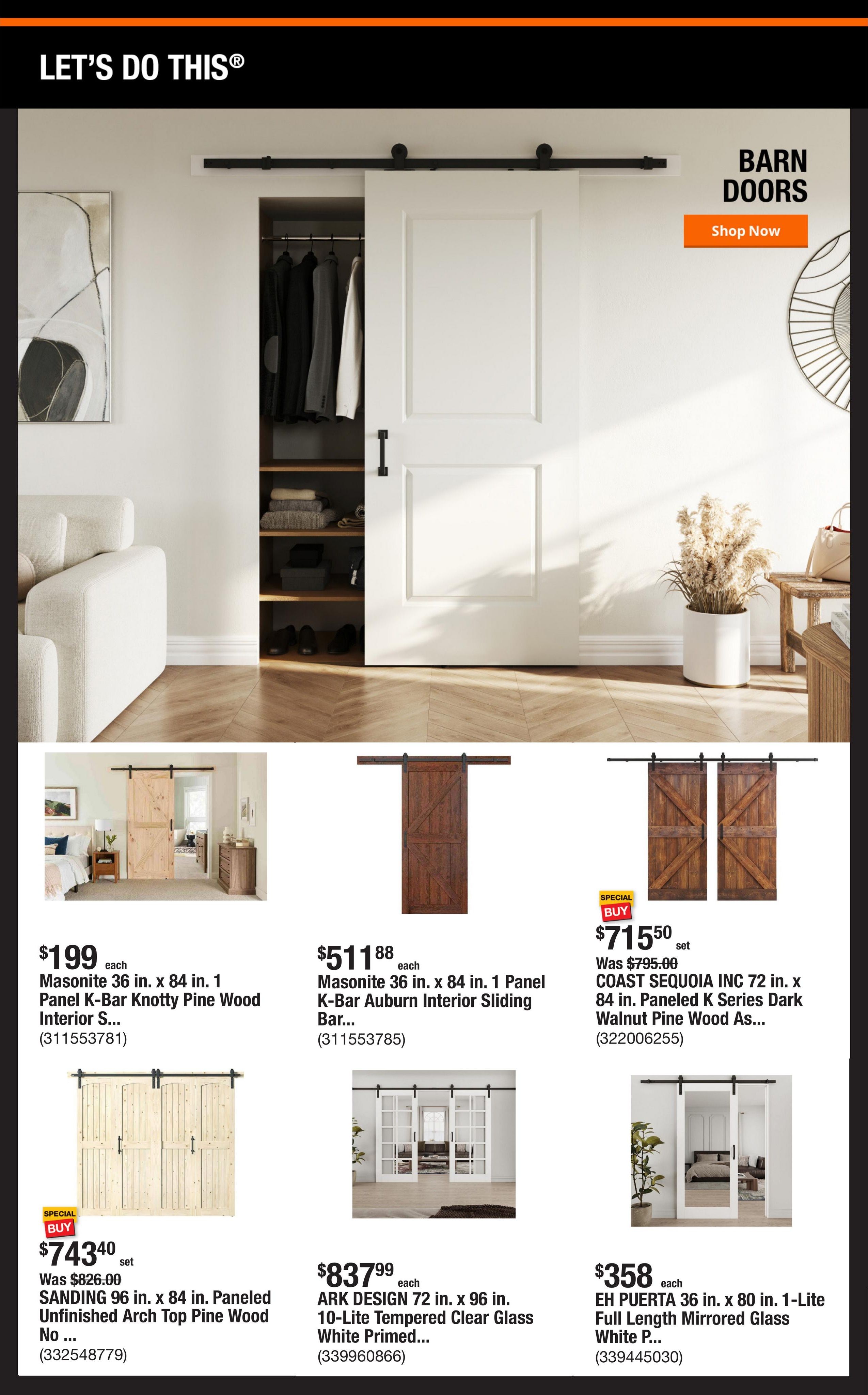 Home Depot Weekly Ad August 31 - September 7, 2026