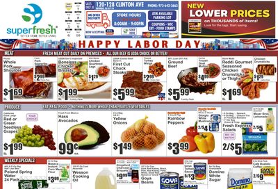 SuperFresh Supermarkets (Newark, NJ) SuperFresh Weekly Ad September 4 - 10, 2026