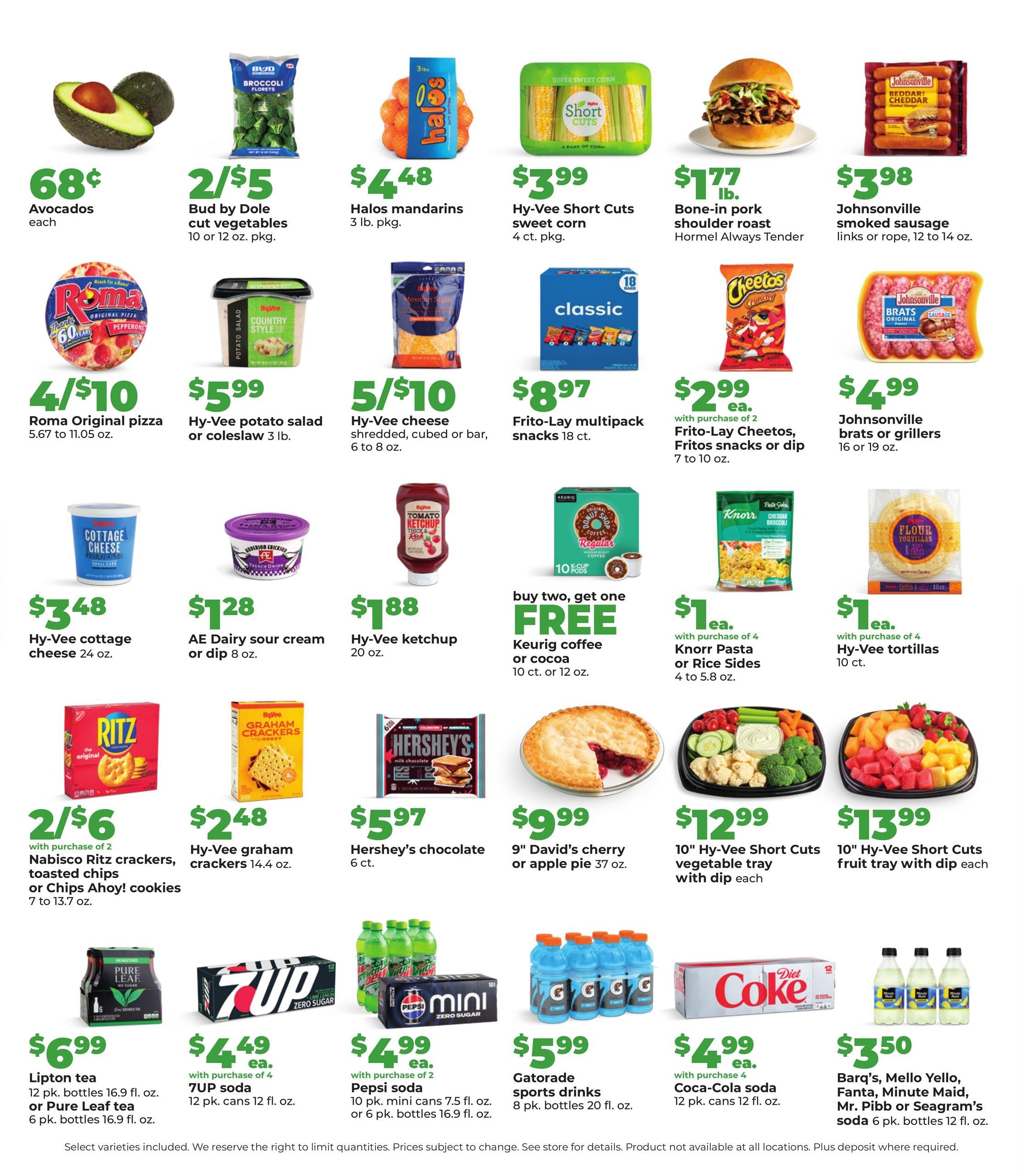 Hy-Vee (Alvo Area, NE) Weekly Ad September 2 - 8, 2026