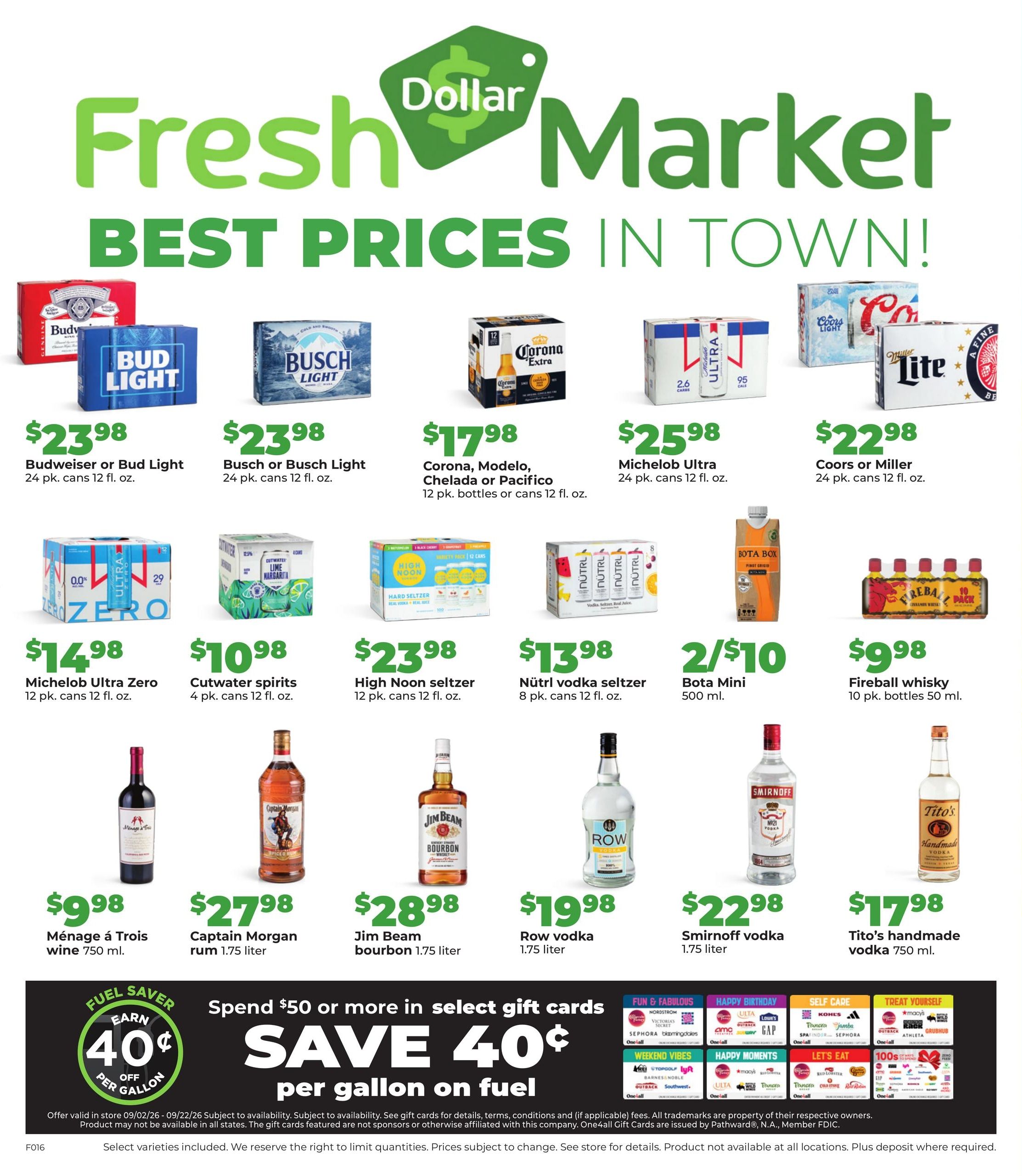 Hy-Vee (Alvo Area, NE) Weekly Ad September 2 - 8, 2026