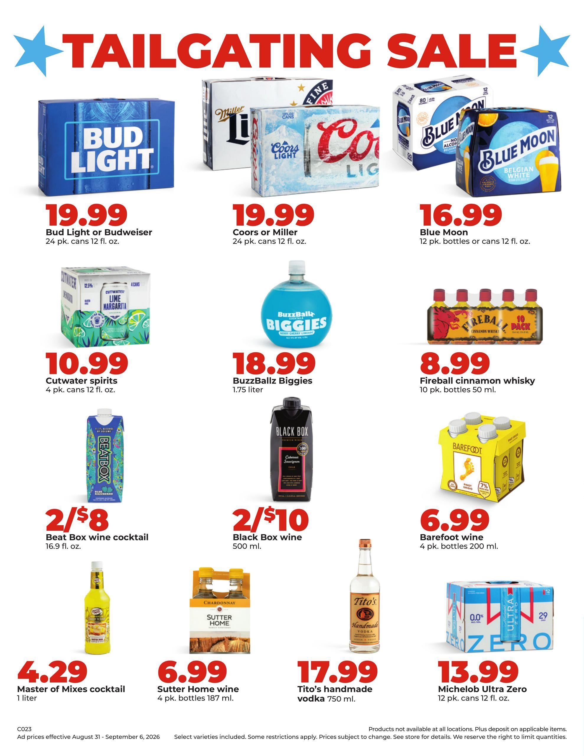 Hy-Vee (Avoca Area, NE) Weekly Ad August 31 - September 6, 2026
