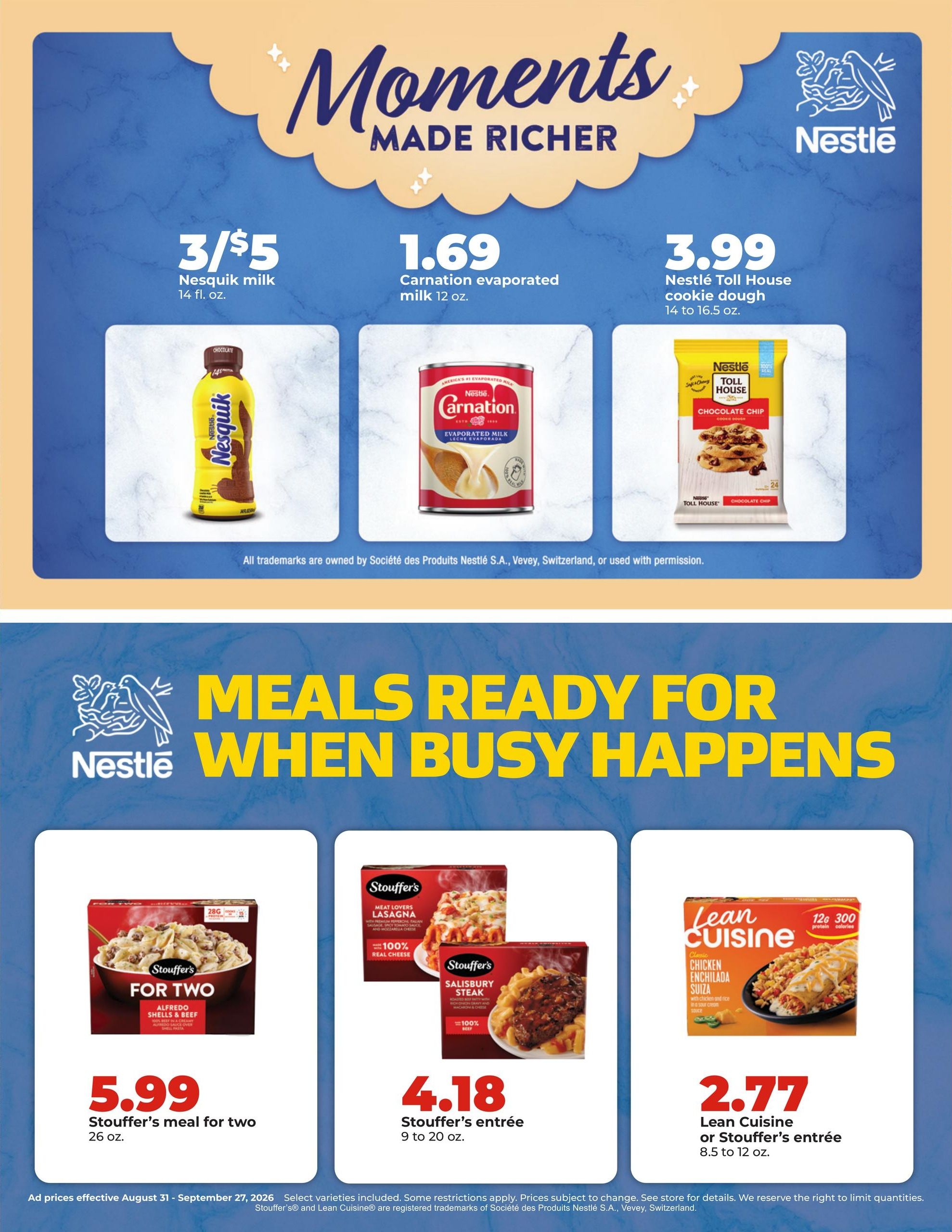 Hy-Vee (Cedar Creek Area, NE) DEALS GOOD ALL MONTH LONG Weekly Ad August 31 - September 27, 2026