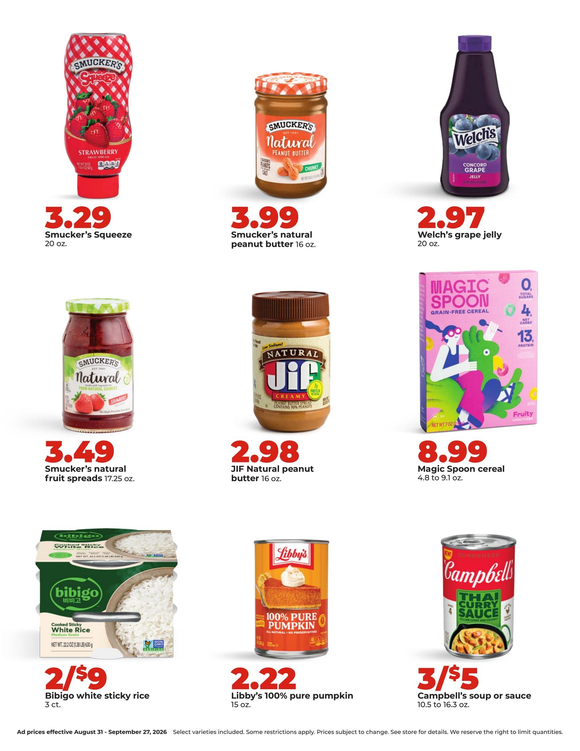Hy-Vee (Cedar Creek Area, NE) DEALS GOOD ALL MONTH LONG Weekly Ad August 31 - September 27, 2026