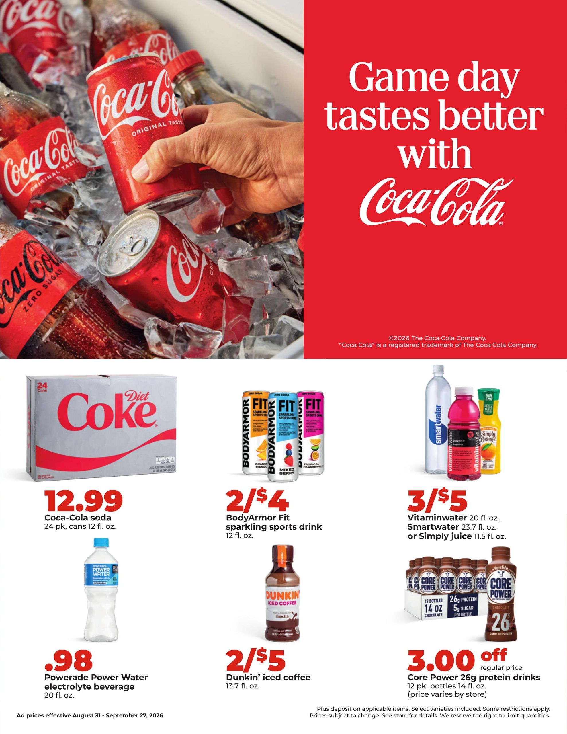 Hy-Vee (Cedar Creek Area, NE) DEALS GOOD ALL MONTH LONG Weekly Ad August 31 - September 27, 2026