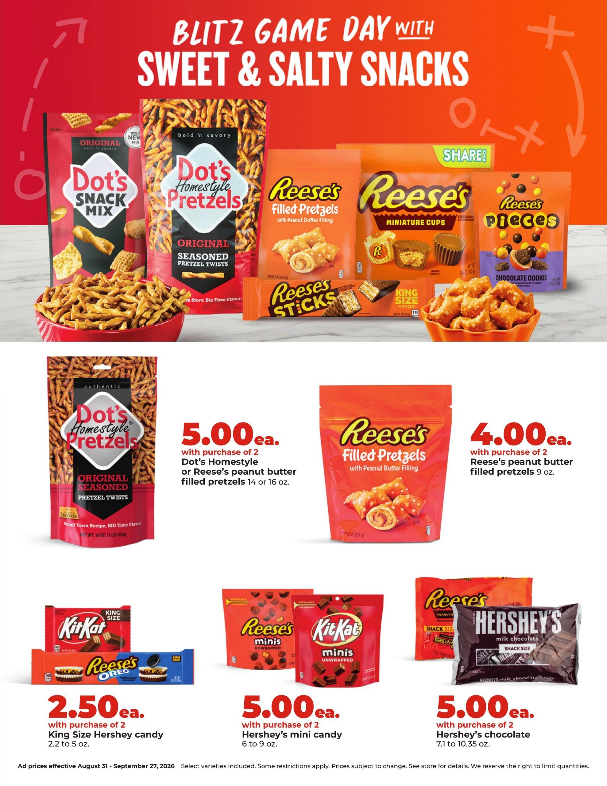 Hy-Vee (Cedar Creek Area, NE) DEALS GOOD ALL MONTH LONG Weekly Ad August 31 - September 27, 2026