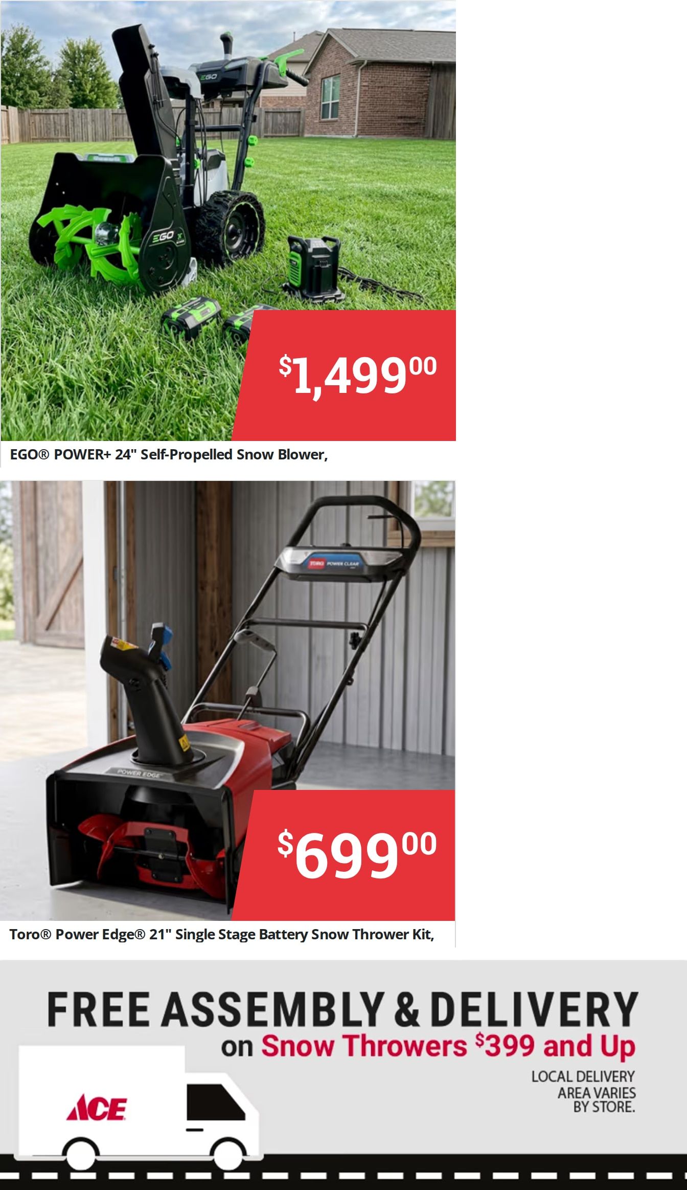 Ace Fix It (Huntingburg, IN) Weekly Ad September 1 - 14, 2026