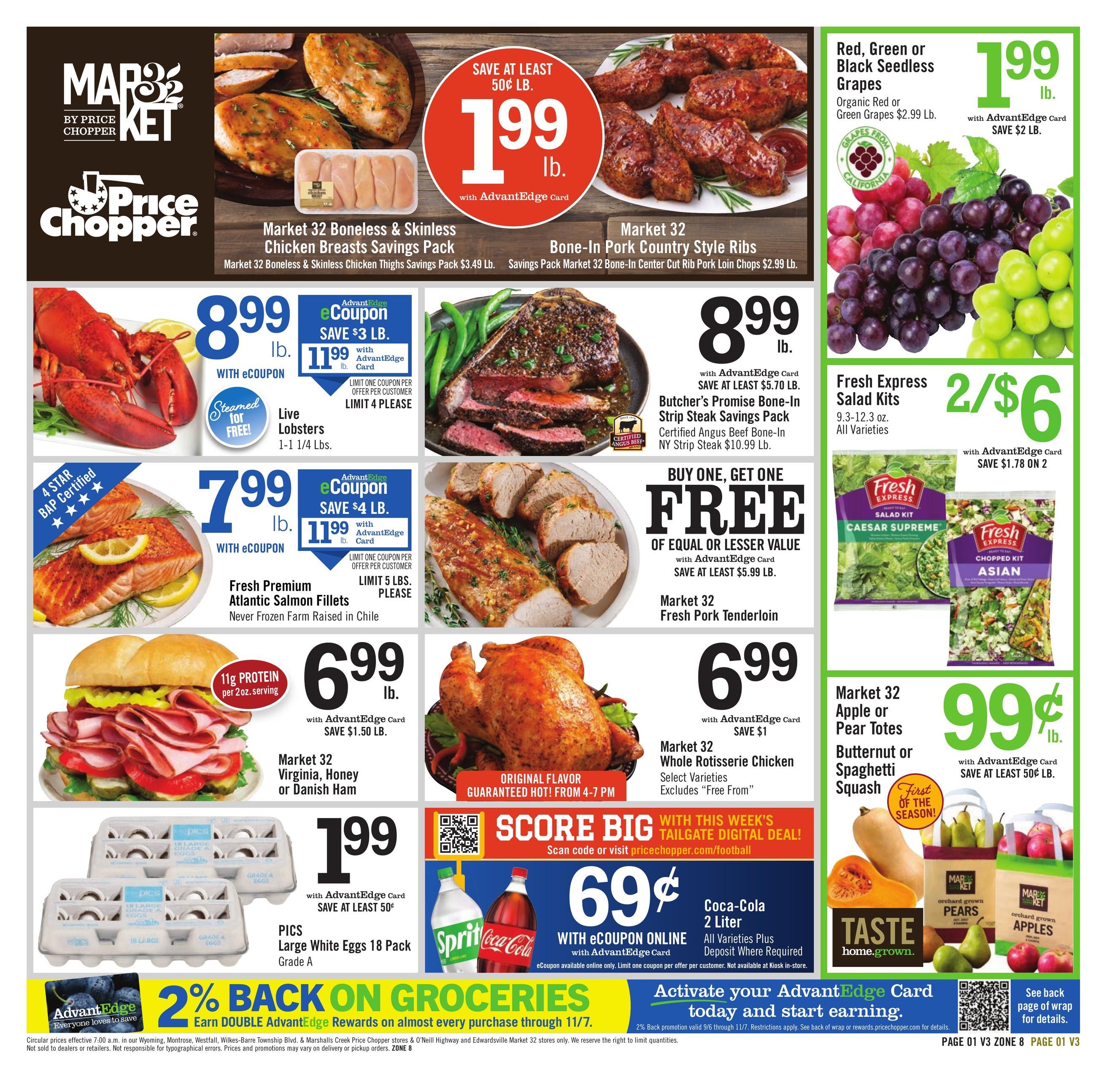 Price Chopper (Monticello Area, NY) Weekly Ad September 6 - 12, 2026