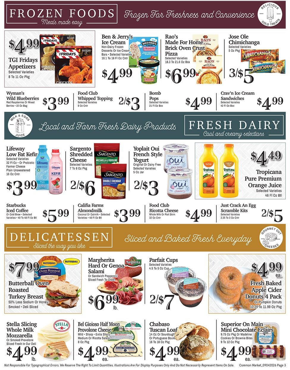 The Common Market Weekly Ad September 5 - 11, 2026