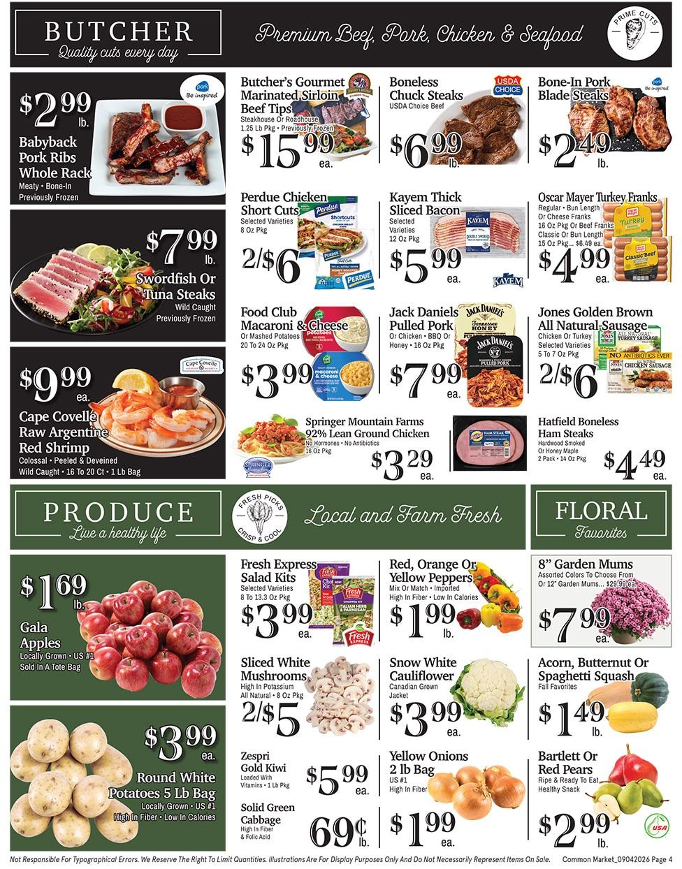 The Common Market Weekly Ad September 5 - 11, 2026