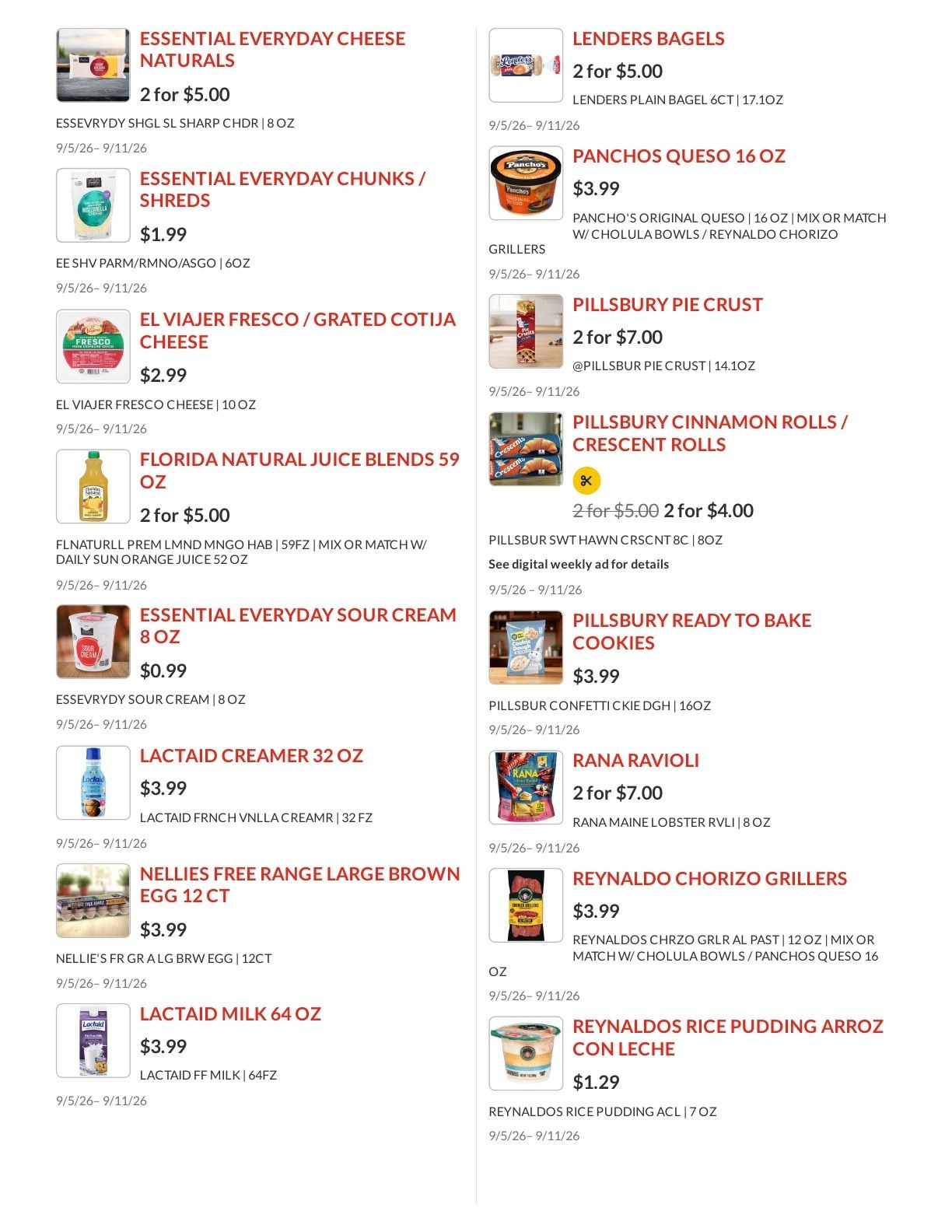 Shoppers Value Foods Macon Weekly Ad September 5 - 11, 2026