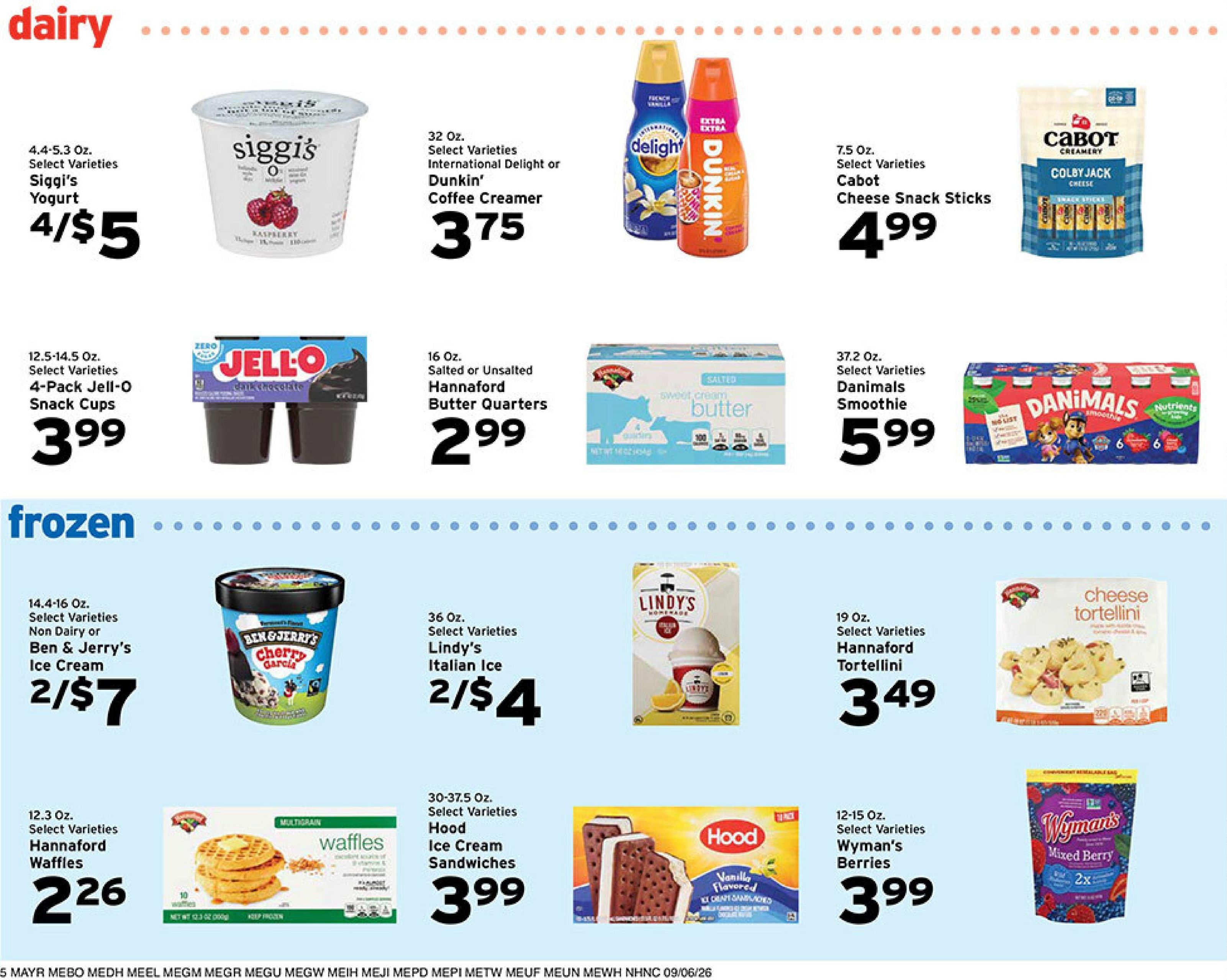 Danforth's Supermarket Weekly Ad September 6 - 12, 2026