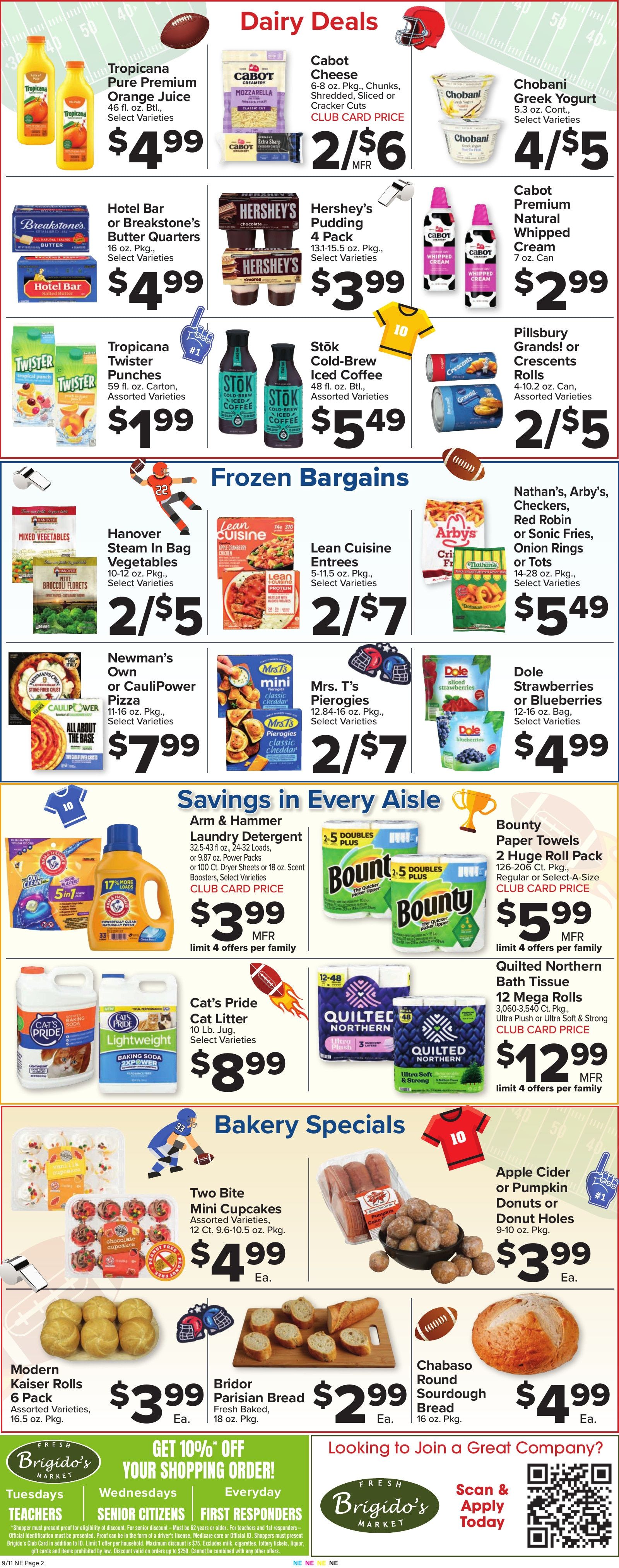 Brigido's Fresh Market Weekly Ad September 11 - 17, 2026