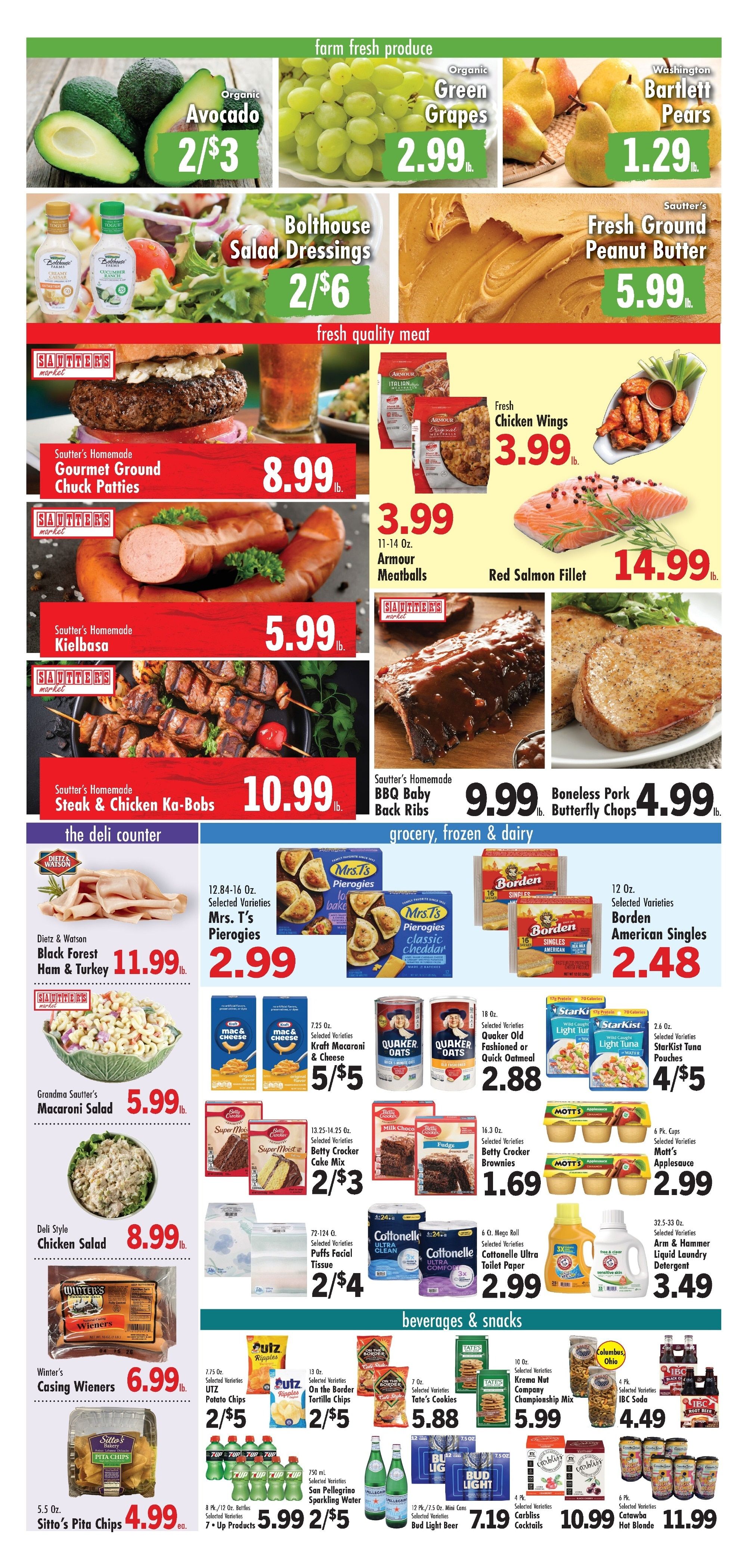 Sautter's Market Weekly Ad September 6 - 12, 2026