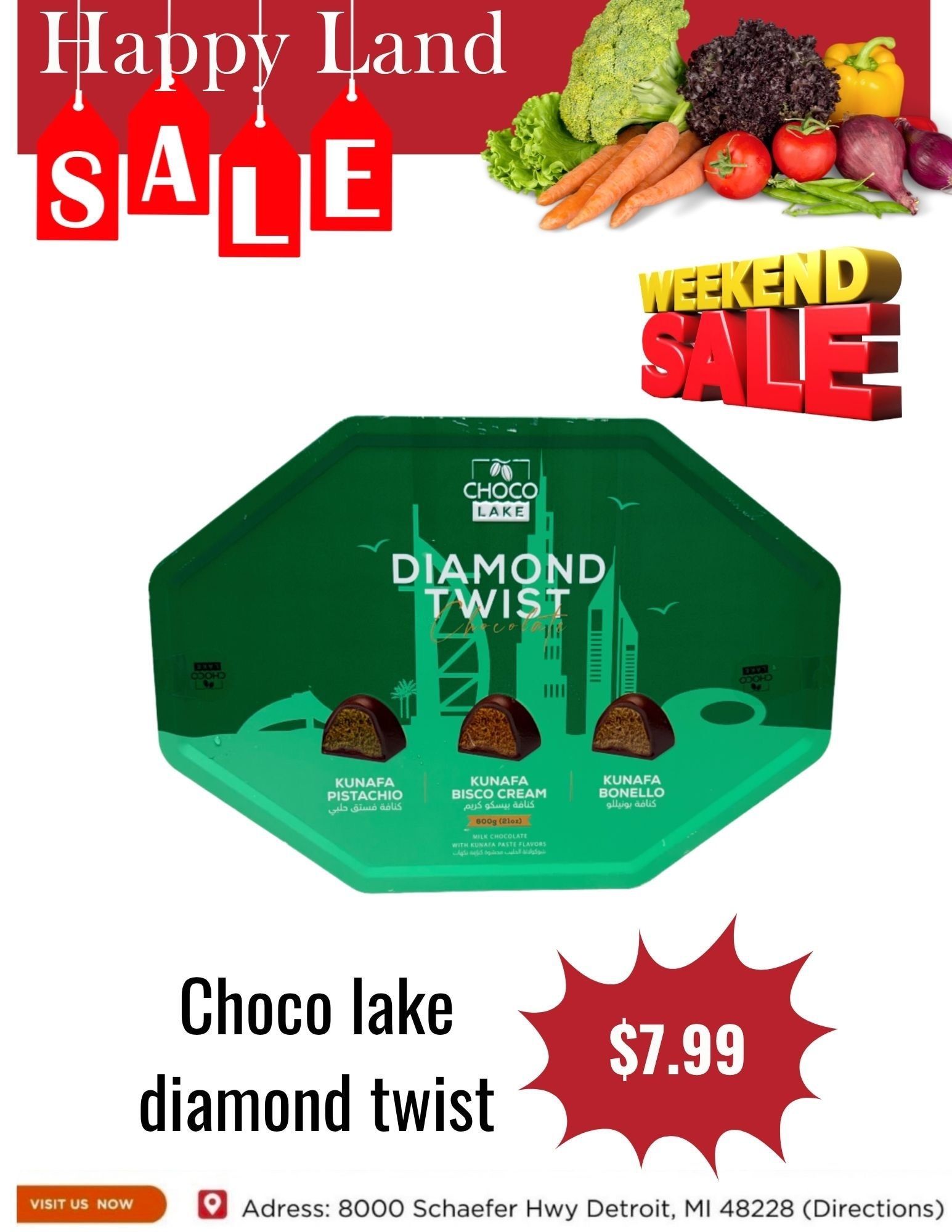 Happy Land Market (8000 Schaefer Highway, Detroit, MI) Weekly Ad September 5 - 5, 2026