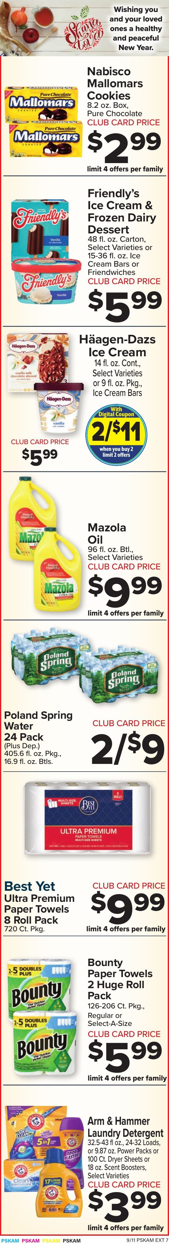 Foodtown Weekly Ad September 11 - 17, 2026