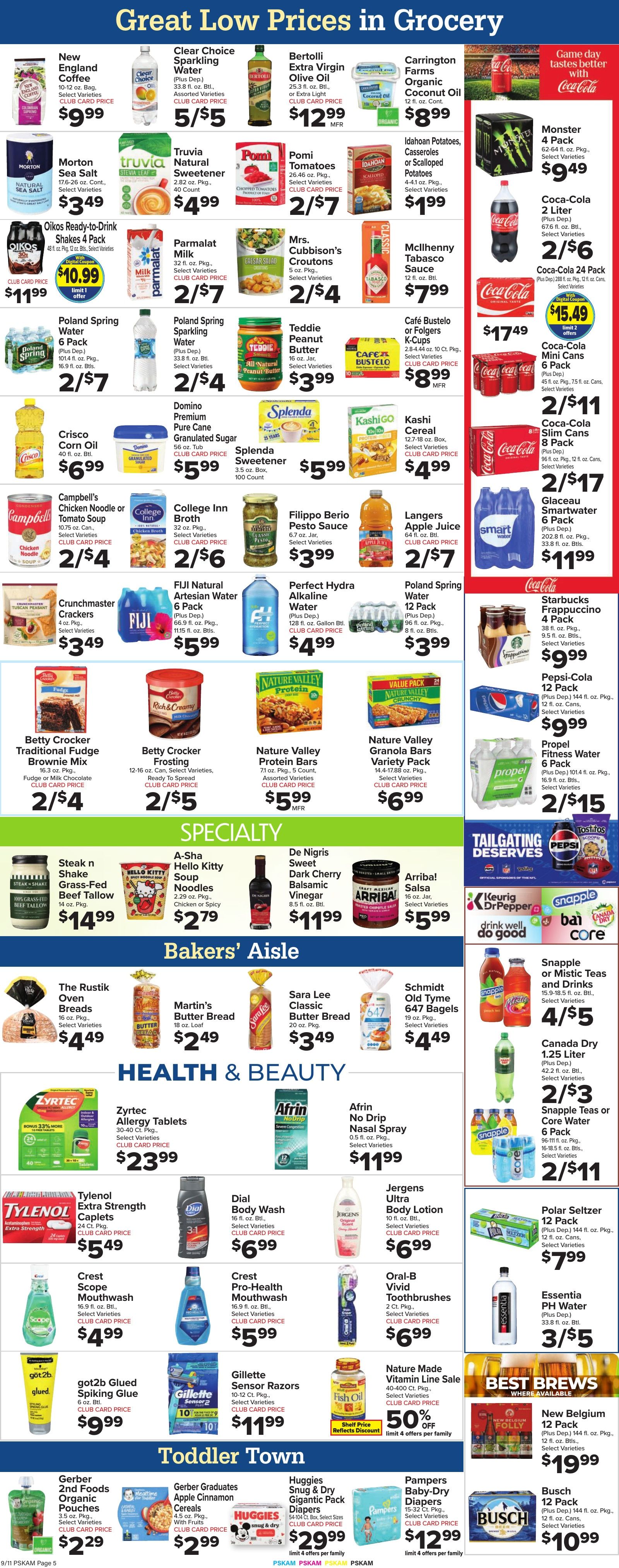 Foodtown Weekly Ad September 11 - 17, 2026