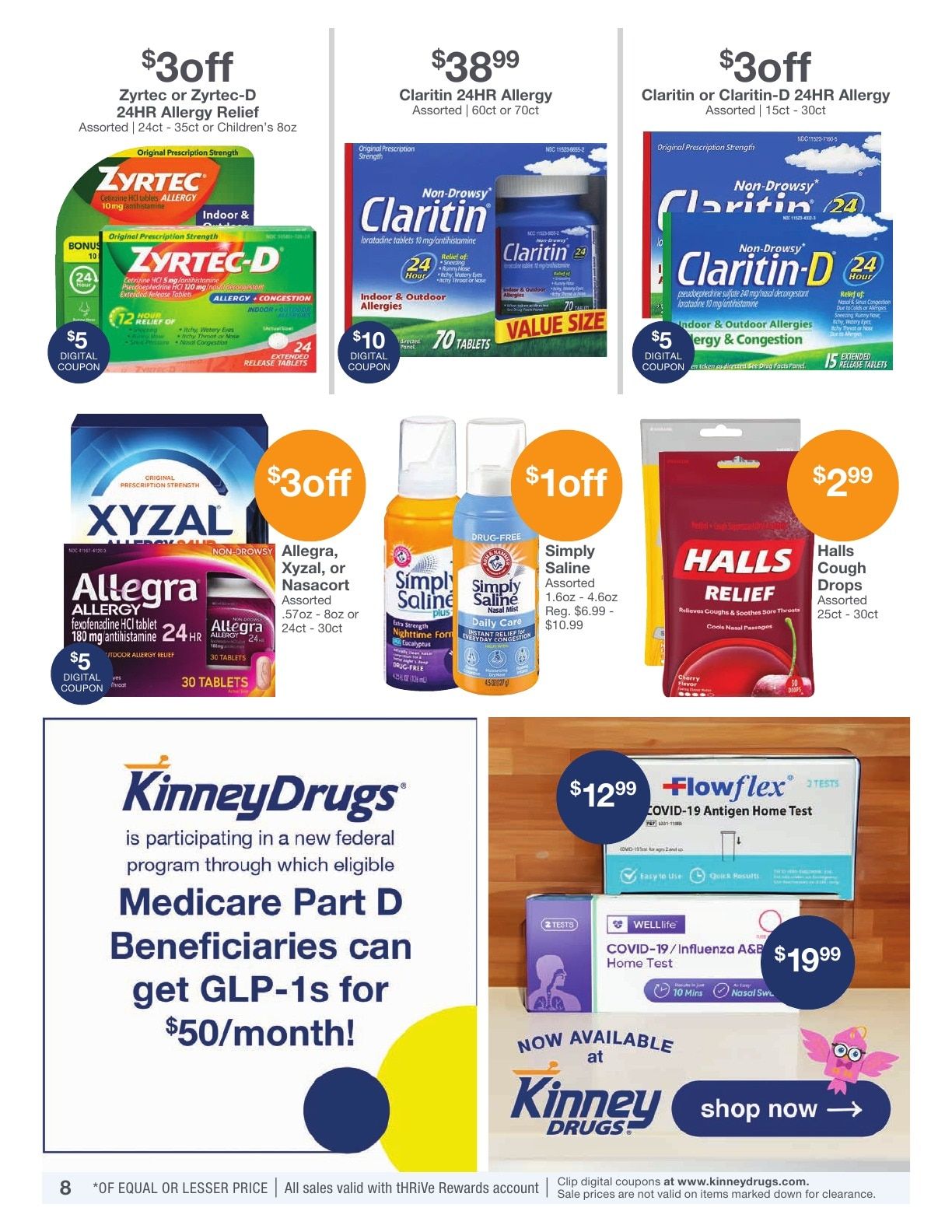 Kinney Drugs Weekly Ad September 6 - 12, 2026