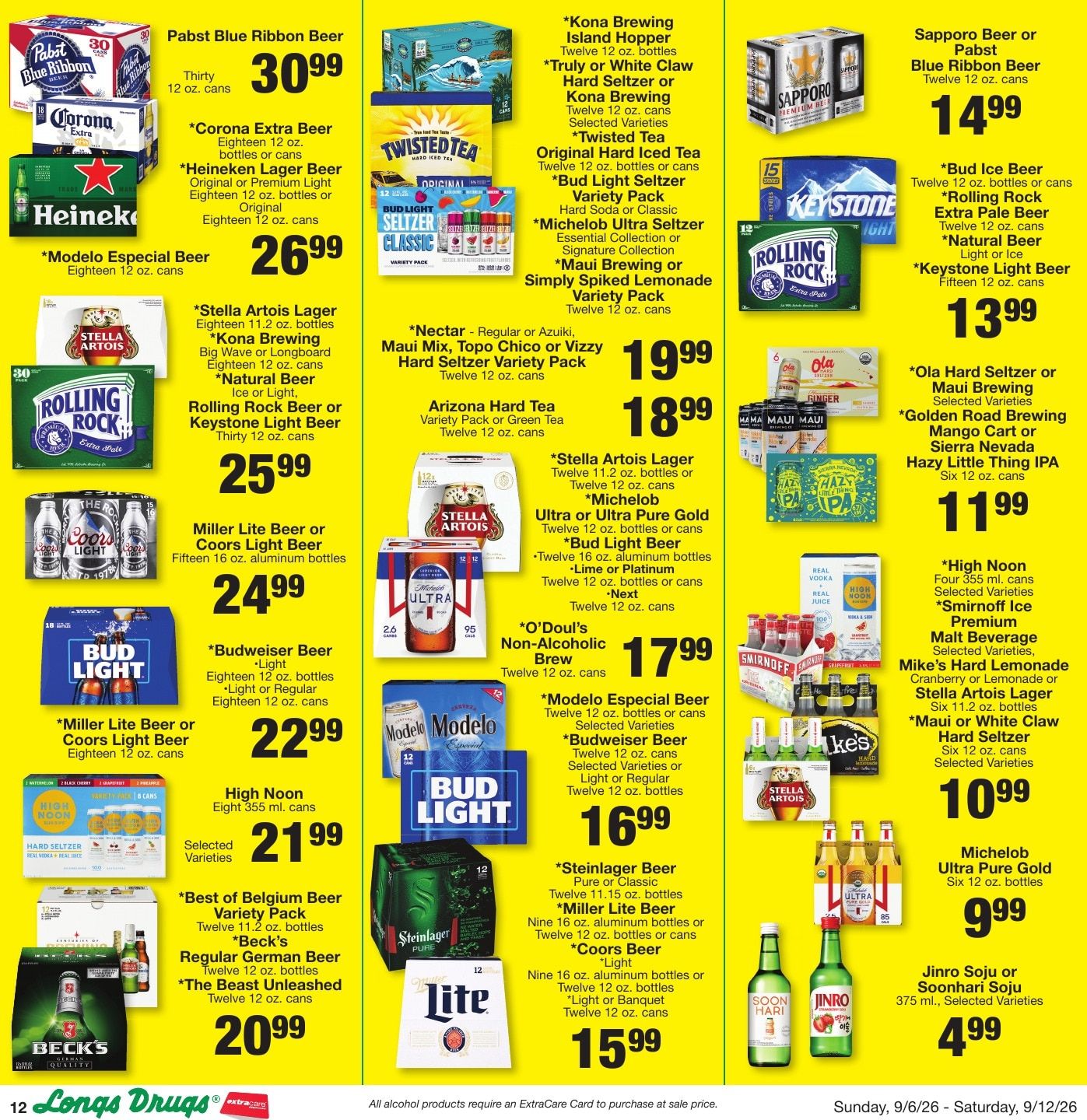 Longs Drugs Big Island Weekly Ad September 6 - 12, 2026