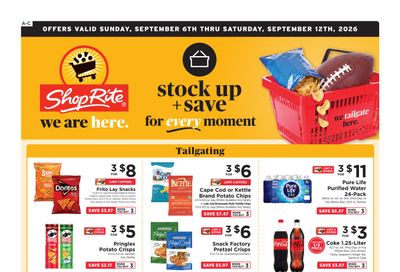 ShopRite (1905 Sunrise Hwy, Bay Shore, NY) Weekly Ad September 6 - 12, 2026