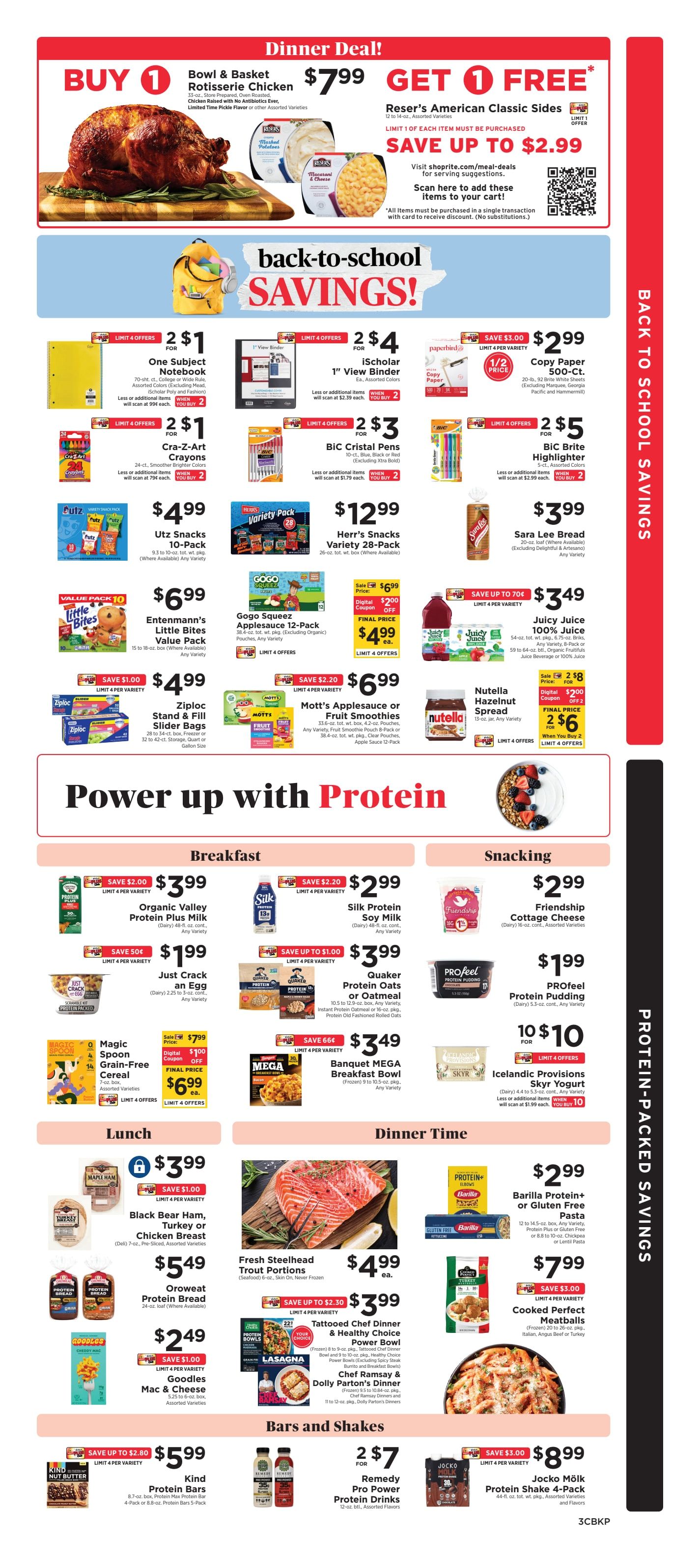 ShopRite (1905 Sunrise Hwy, Bay Shore, NY) Weekly Ad September 6 - 12, 2026