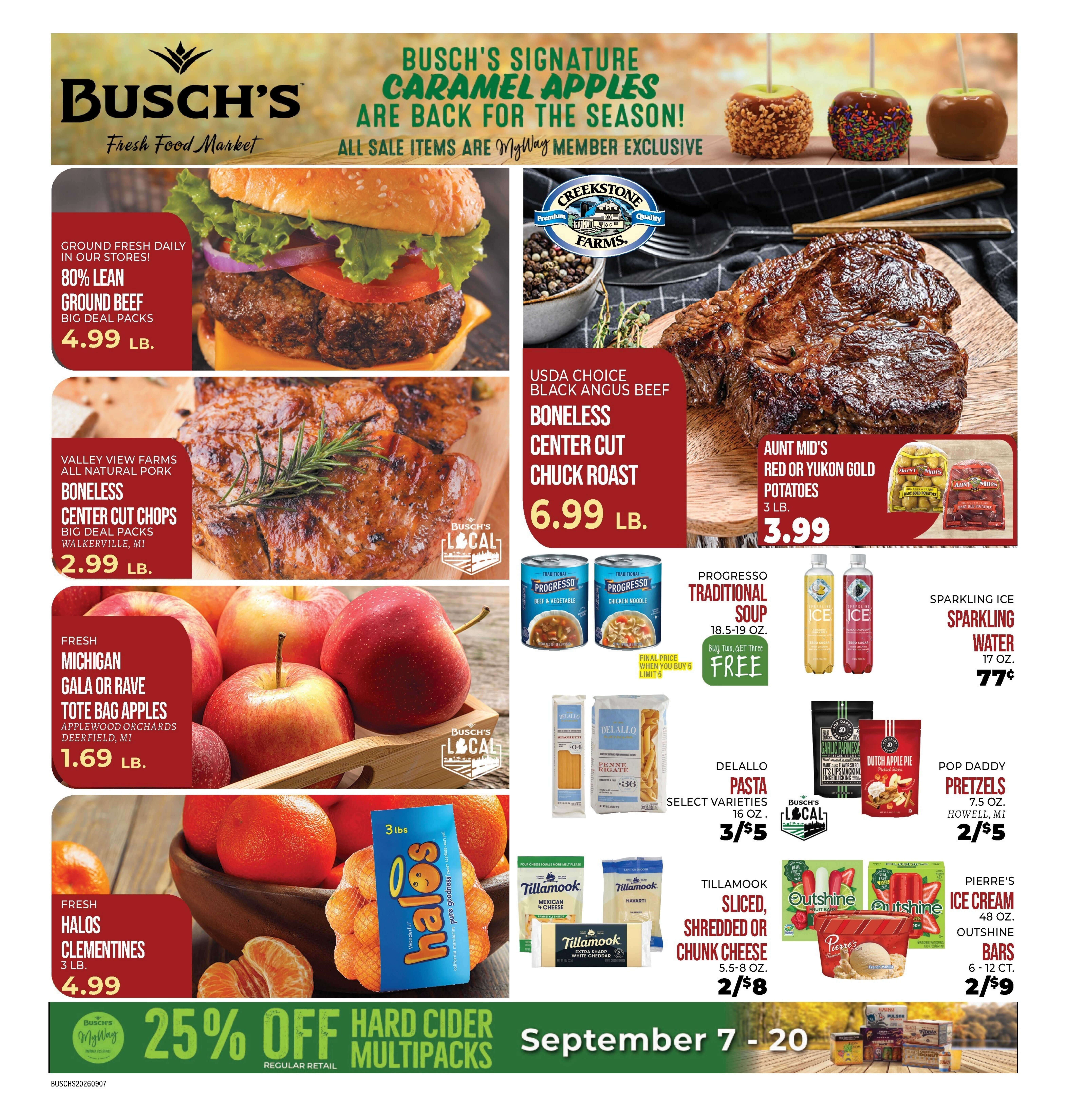 Busch's Fresh Food Market Weekly Ad September 7 - 20, 2026