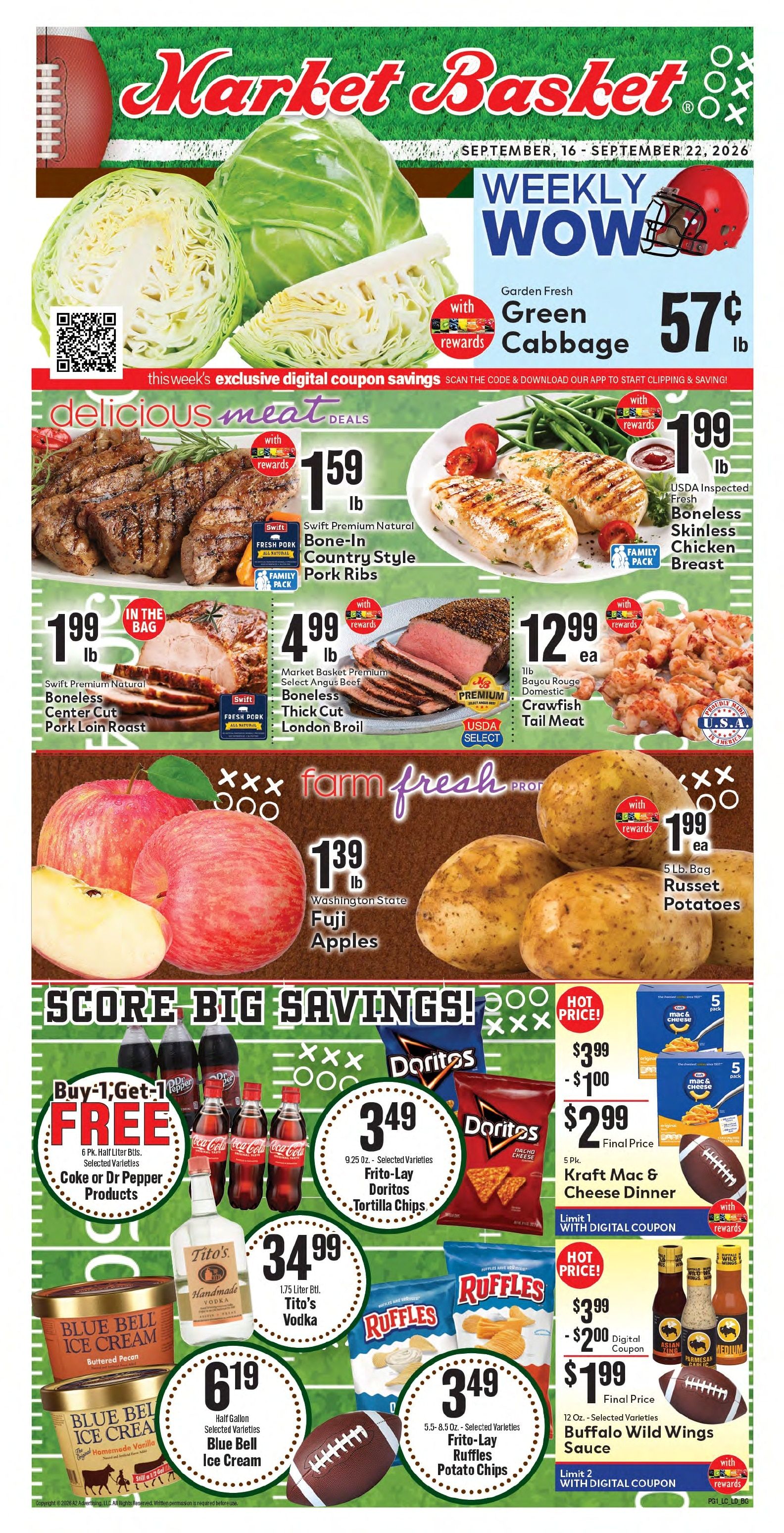 Market Basket (Louisiana) Weekly Ad September 16 - 22, 2026