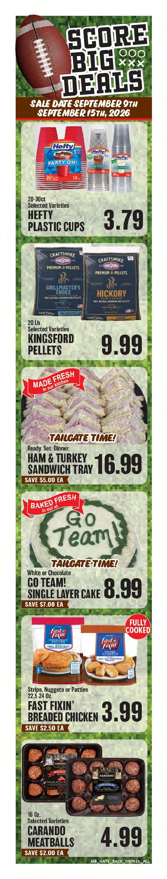 Market Basket (Texas) Weekly Ad September 9 - 15, 2026