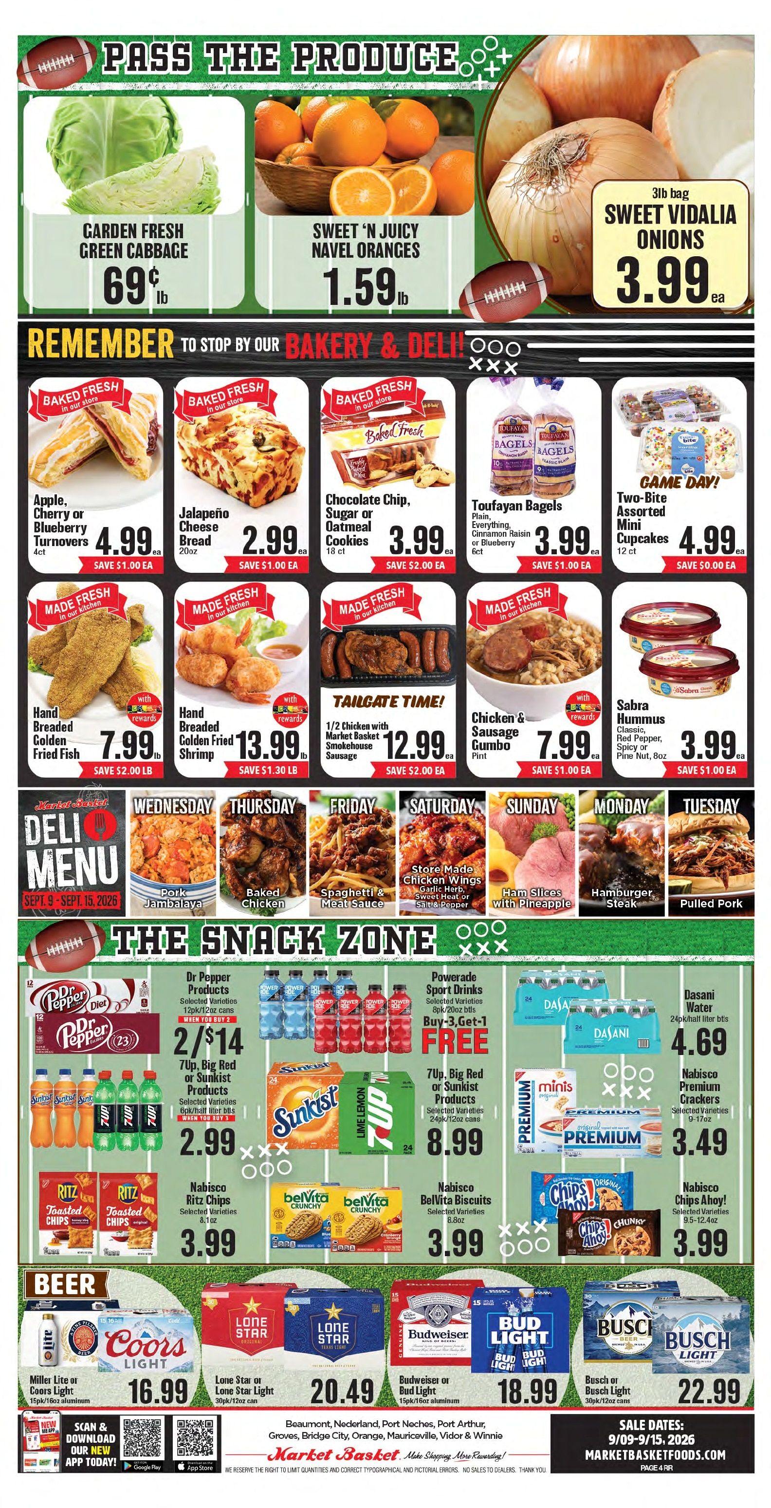 Market Basket (Texas) Weekly Ad September 9 - 15, 2026