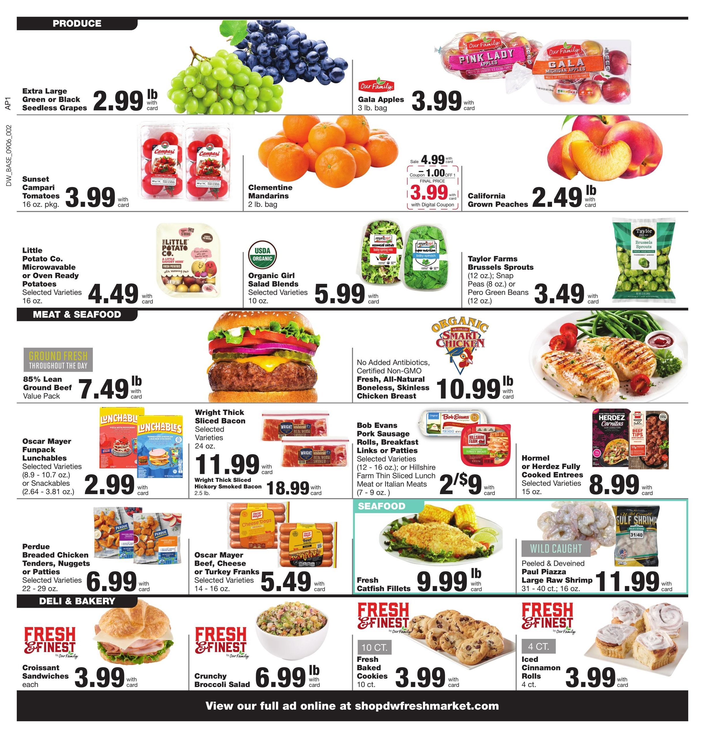 D&W Fresh Market Weekly Ad September 6 - 12, 2026