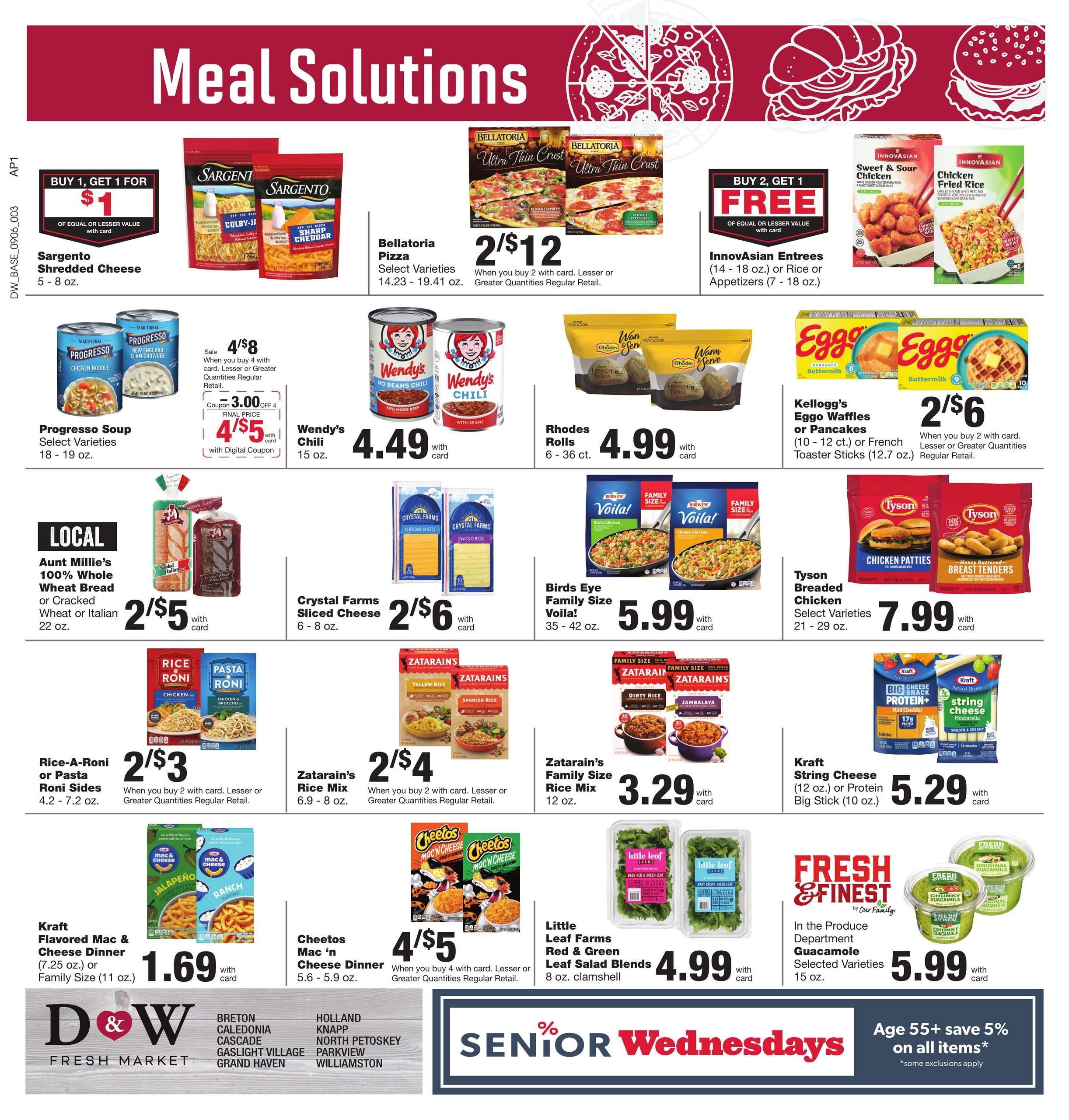 D&W Fresh Market Weekly Ad September 6 - 12, 2026