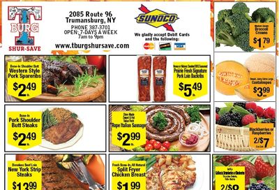 T-Burg Shur Save Weekly Ad September 6 - 12, 2026