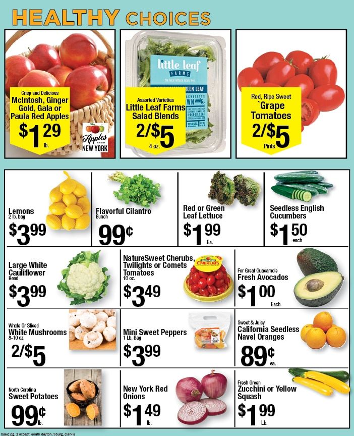 T-Burg Shur Save Weekly Ad September 6 - 12, 2026