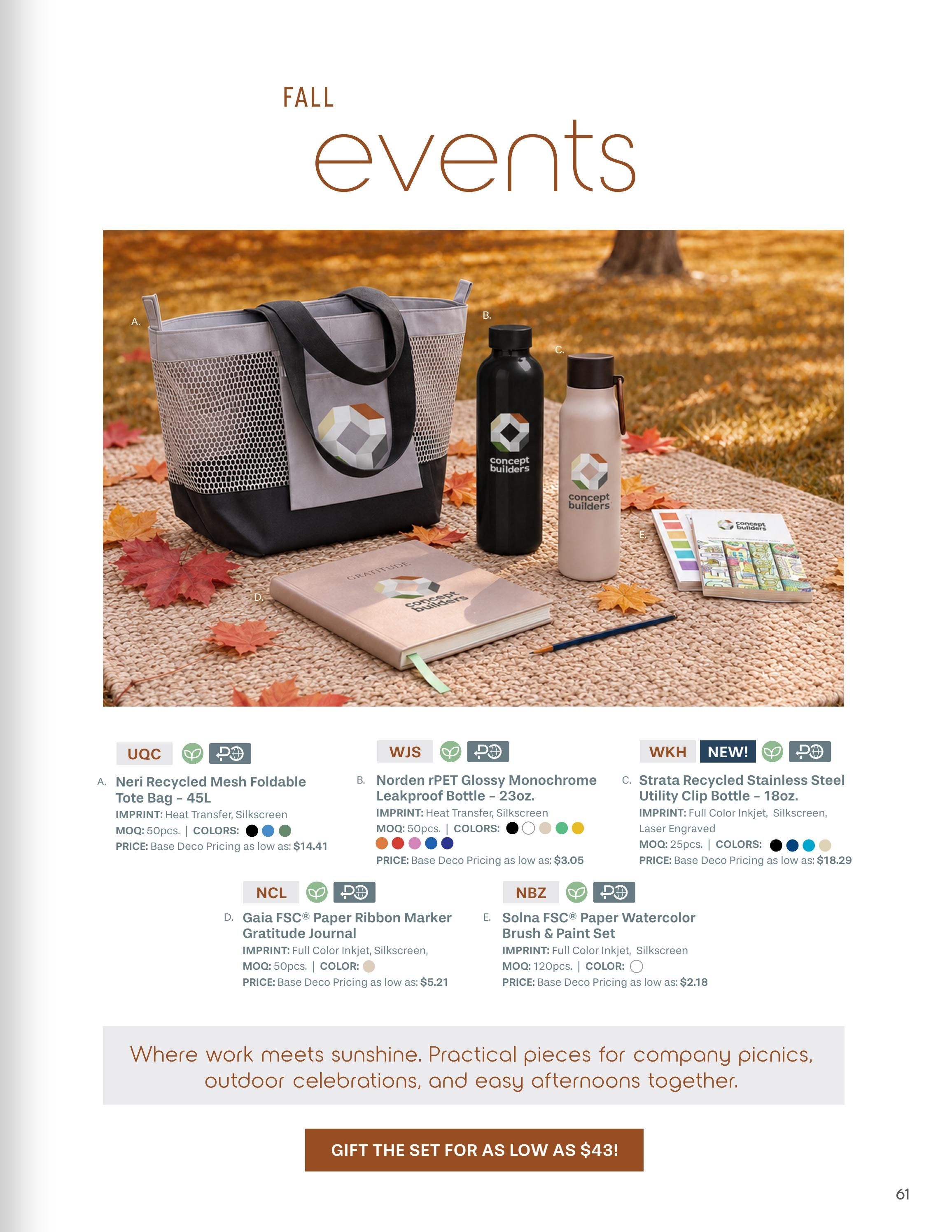 Goldstar Fall Promotional Products Catalog Weekly Ad January 1 - December 31, 2026