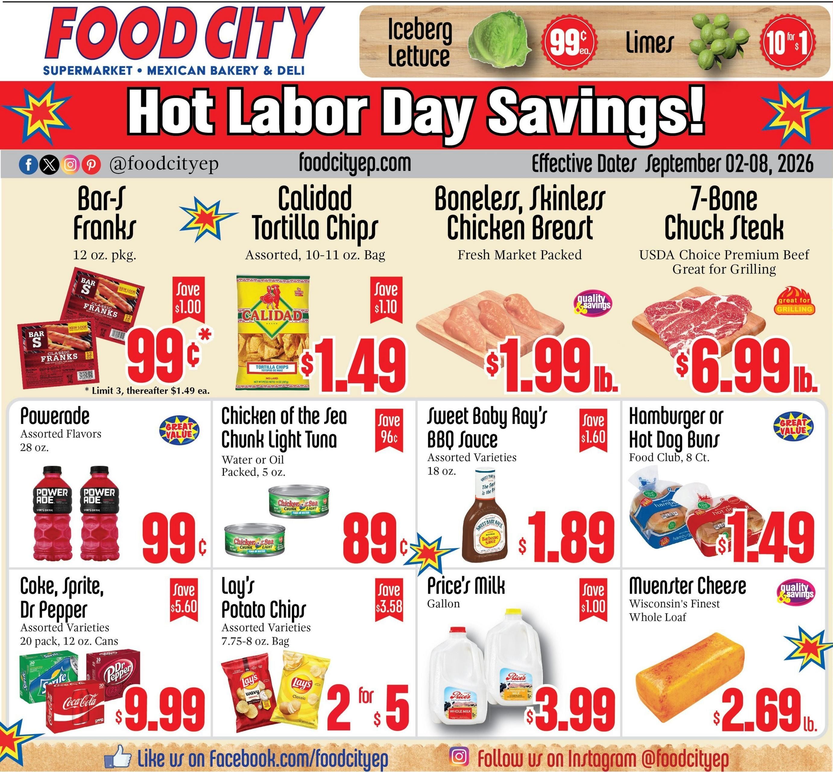 Food City Supermarkets Weekly Ad September 6 - 6, 2026