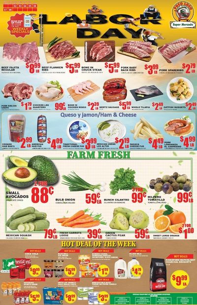 Poco Loco Supermercado (Texas) Weekly Ad September 2 - 8, 2026